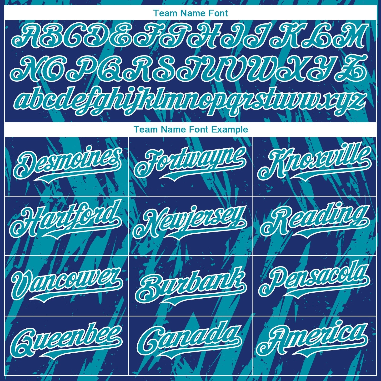Custom Royal Teal-White Splatter Torn Sharp Brush Stroke Authentic Baseball Jersey baseball jersey product view 4