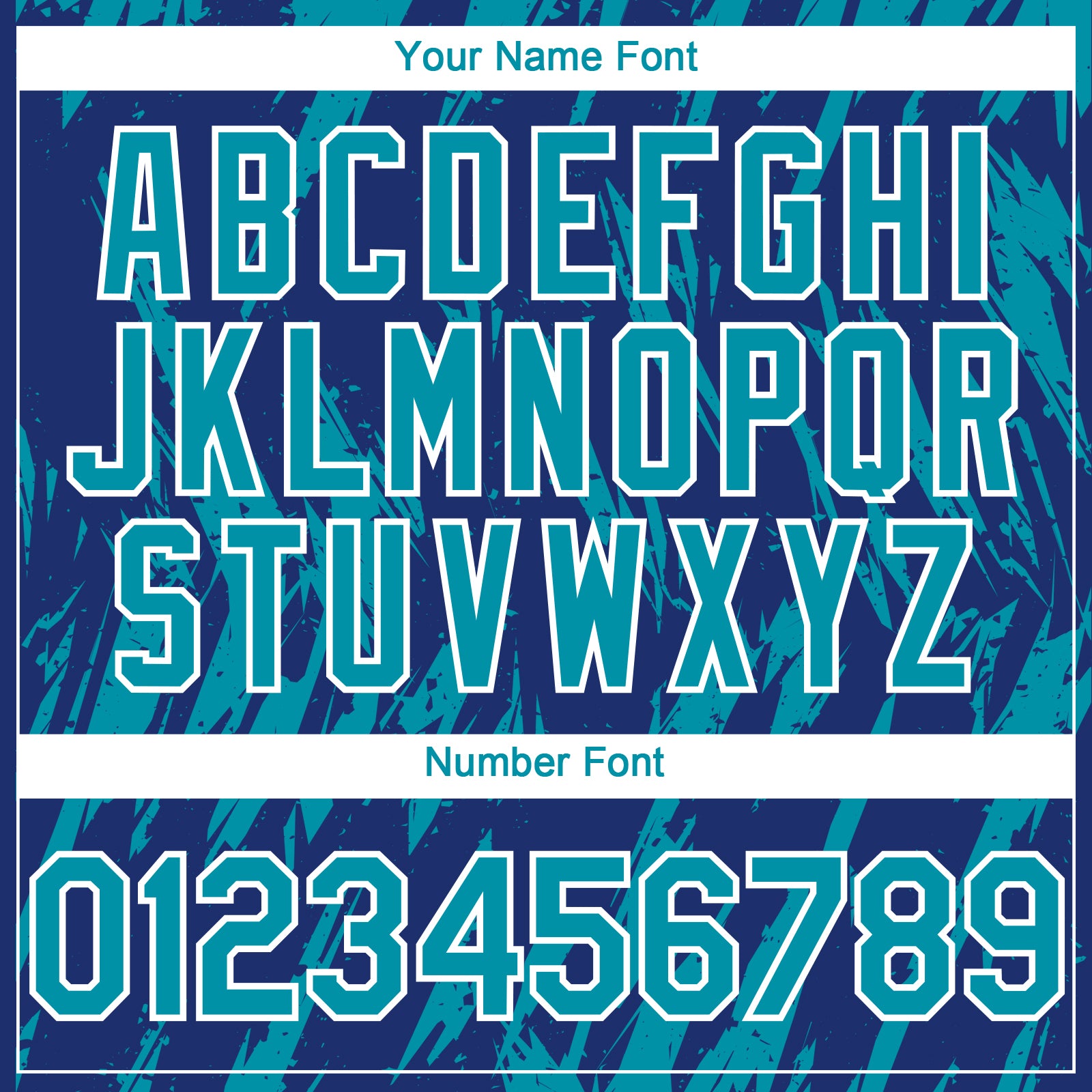 Custom Royal Teal-White Splatter Torn Sharp Brush Stroke Authentic Baseball Jersey baseball jersey product view 5