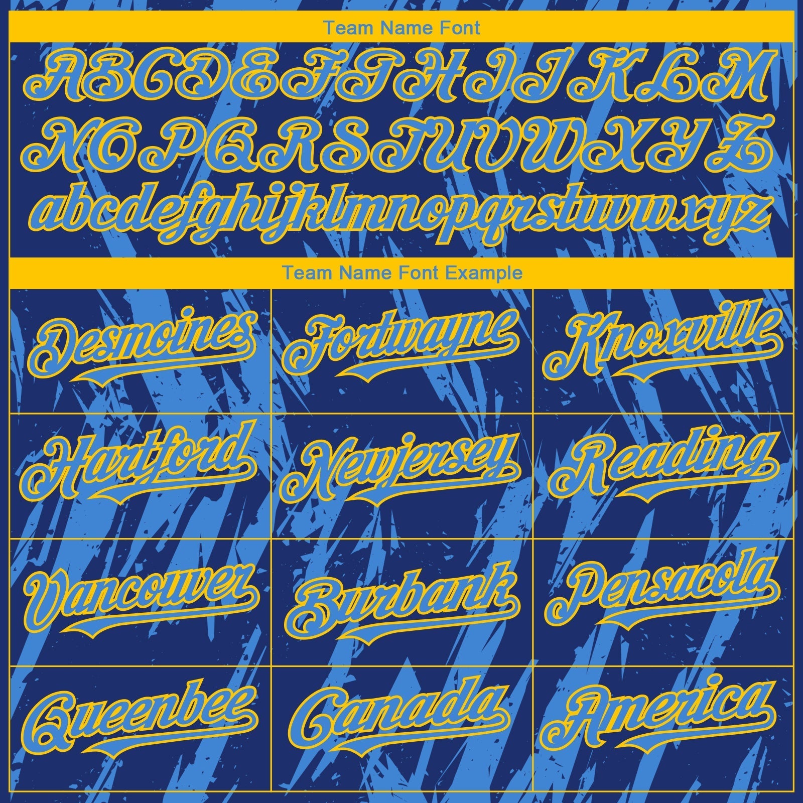 Custom Royal Powder Blue-Yellow Splatter Torn Sharp Brush Stroke Authentic Baseball Jersey baseball jersey product view 4