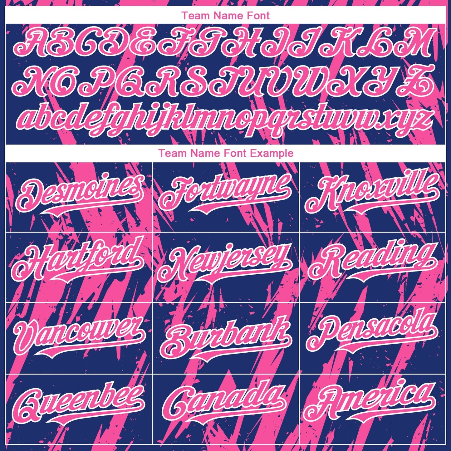 Custom Royal Pink-White Splatter Torn Sharp Brush Stroke Authentic Baseball Jersey baseball jersey product view 4