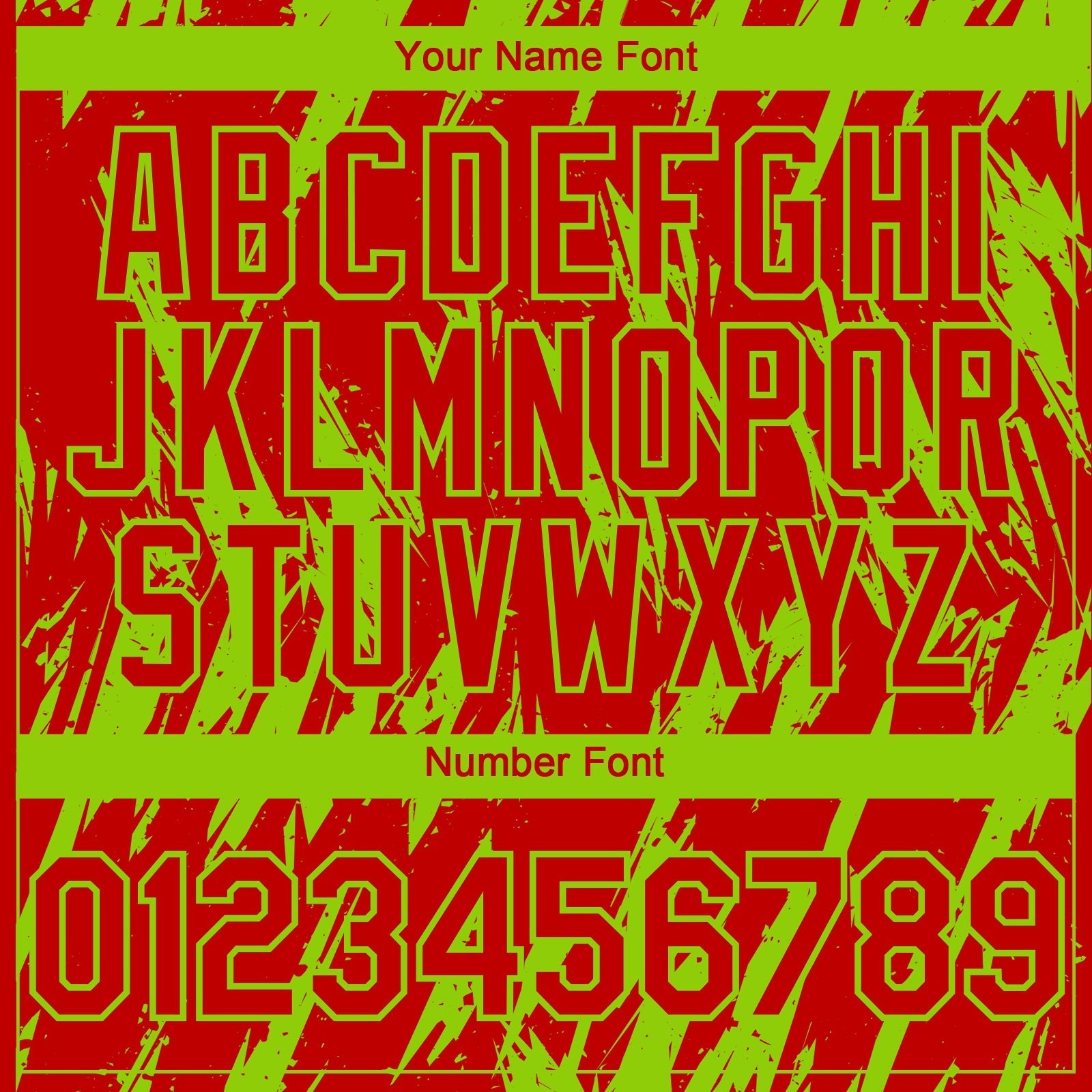 Custom Red Neon Green Splatter Torn Sharp Brush Stroke Authentic Baseball Jersey baseball jersey product view 5