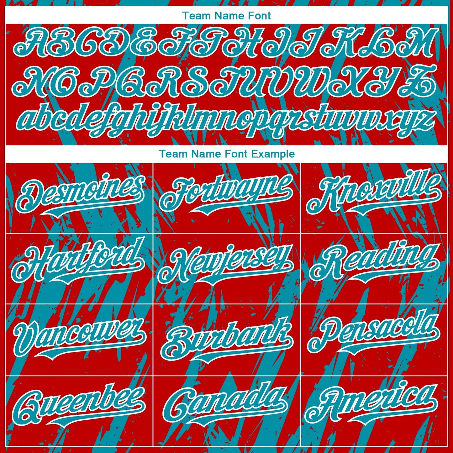 Custom Red Teal-White Splatter Torn Sharp Brush Stroke Authentic Baseball Jersey baseball jersey product view 4