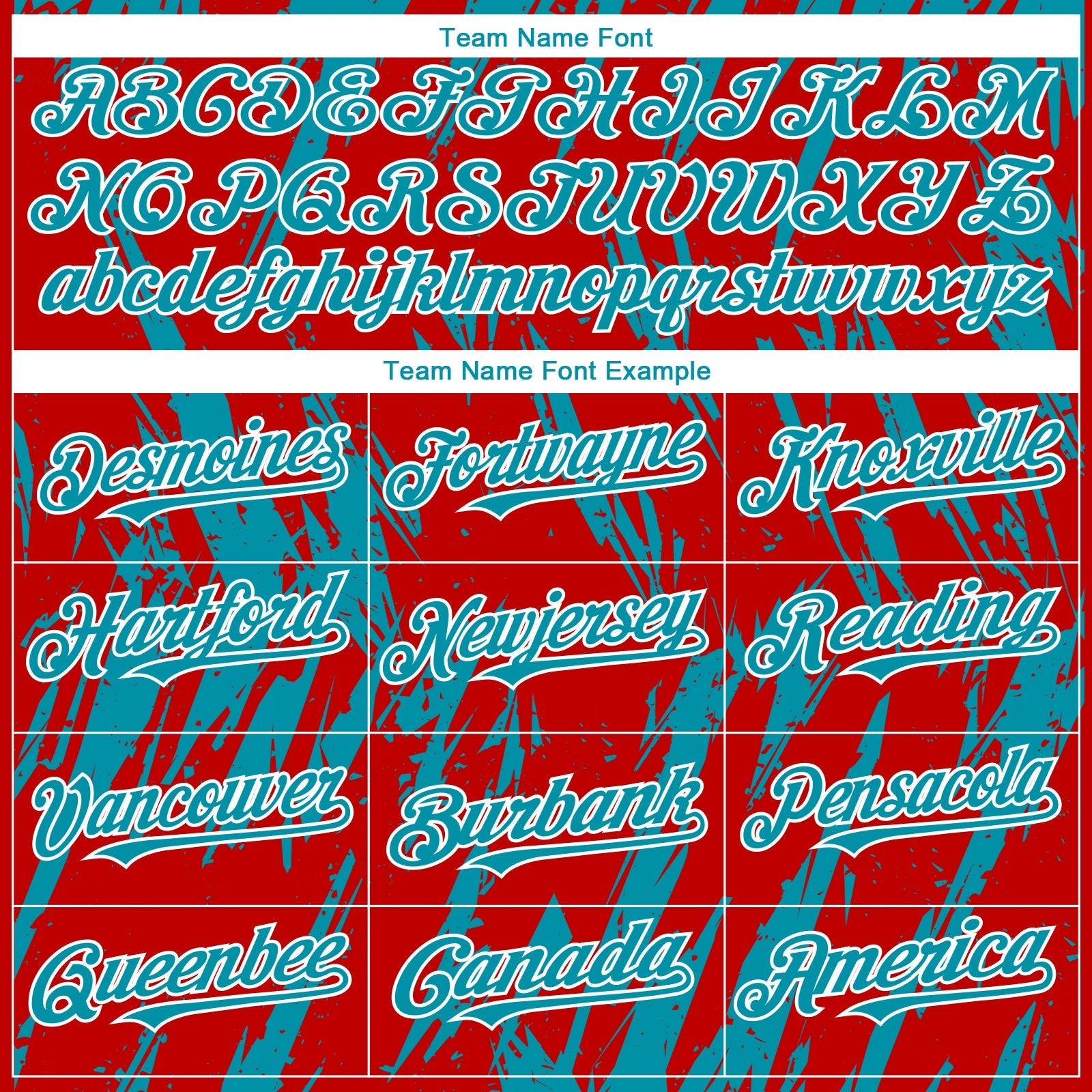 Custom Red Teal-White Splatter Torn Sharp Brush Stroke Authentic Baseball Jersey baseball jersey product view 4