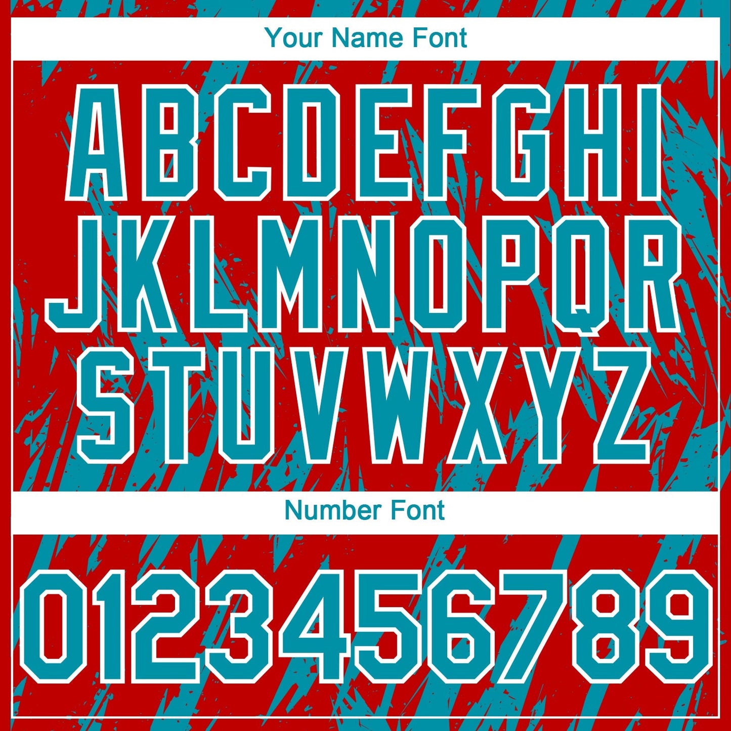 Custom Red Teal-White Splatter Torn Sharp Brush Stroke Authentic Baseball Jersey baseball jersey product view 5