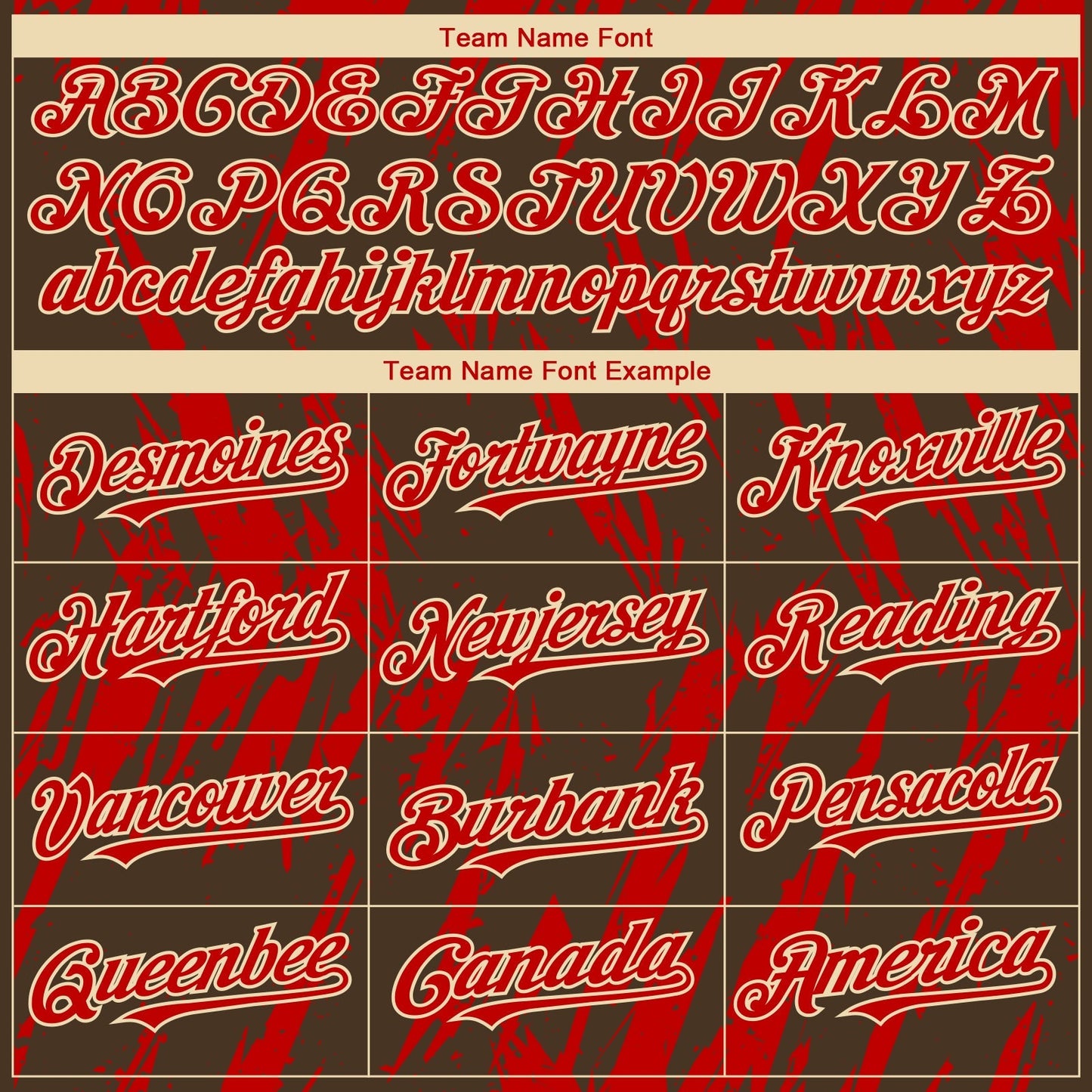 Custom Brown Red-White Splatter Torn Sharp Brush Stroke Authentic Baseball Jersey baseball jersey product view 4