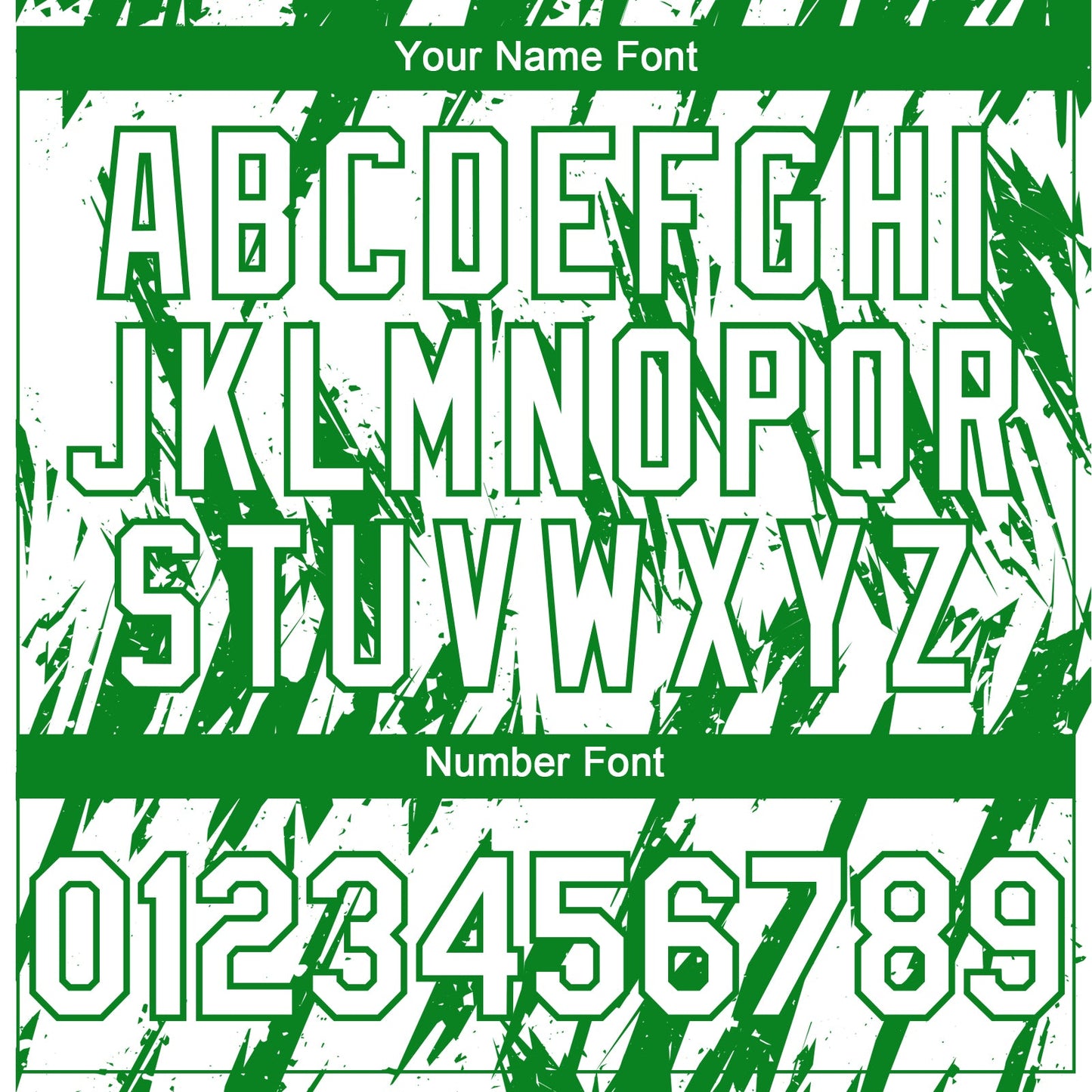 Custom White Grass Green Splatter Torn Sharp Brush Stroke Authentic Baseball Jersey baseball jersey product view 5
