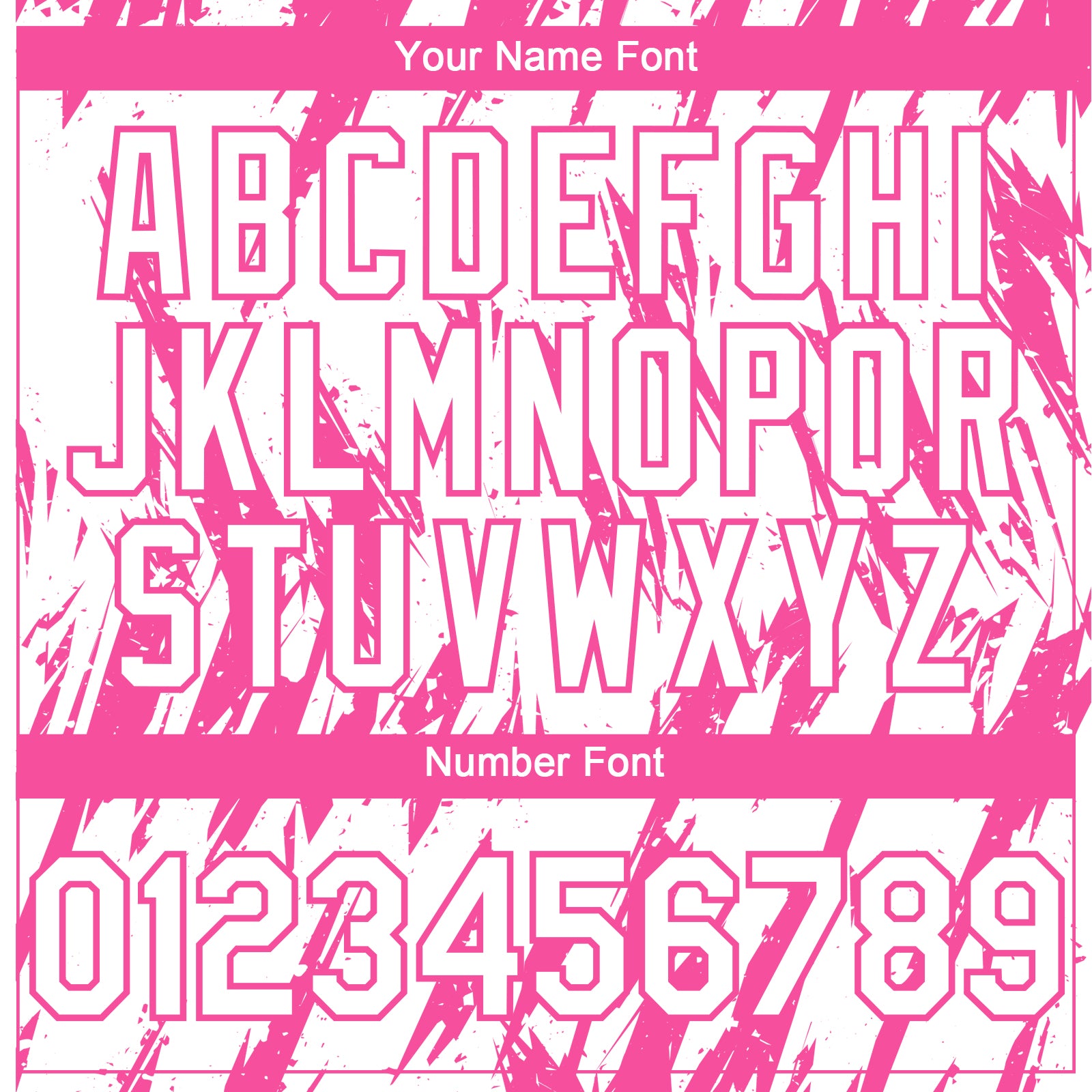 Custom White Pink Splatter Torn Sharp Brush Stroke Authentic Baseball Jersey baseball jersey product view 5