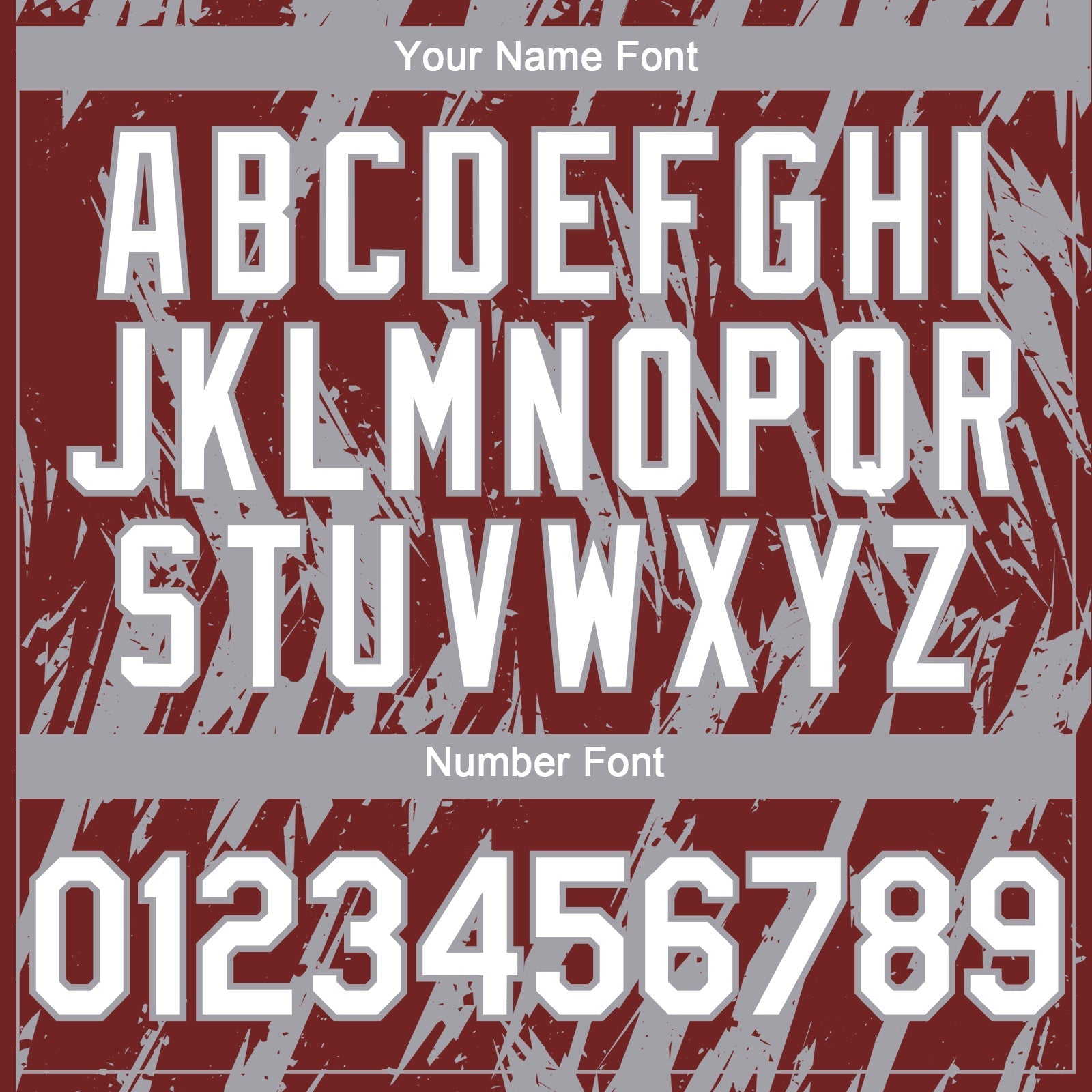 Custom Burgundy White-Gray Splatter Torn Sharp Brush Stroke Authentic Baseball Jersey baseball jersey product view 5