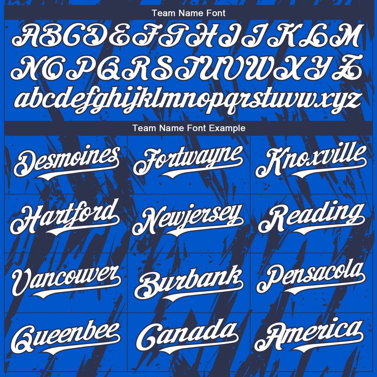 Custom Thunder Blue White-Navy Splatter Torn Sharp Brush Stroke Authentic Baseball Jersey baseball jersey product view 4