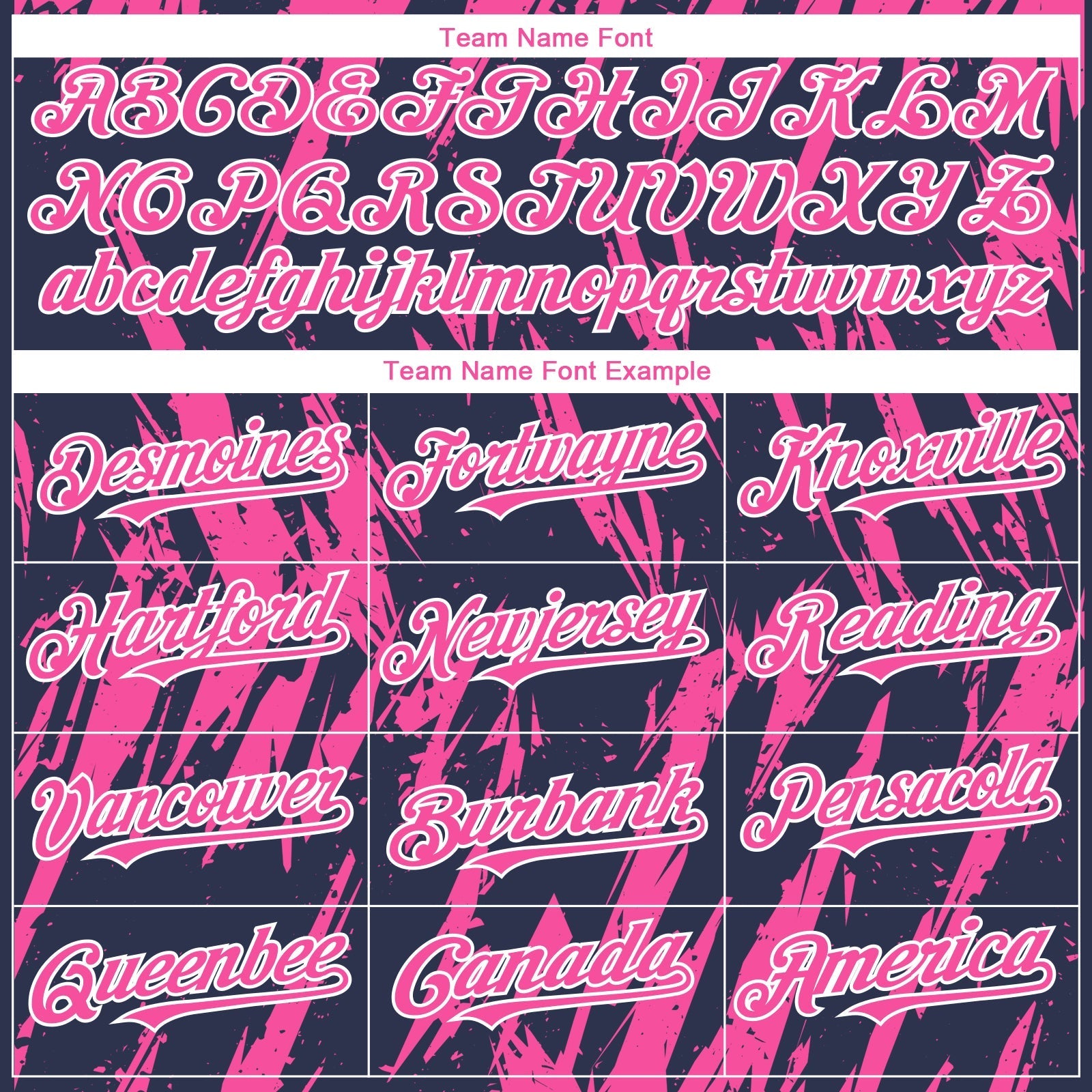 Custom Navy Pink-White Splatter Torn Sharp Brush Stroke Authentic Baseball Jersey baseball jersey product view 4