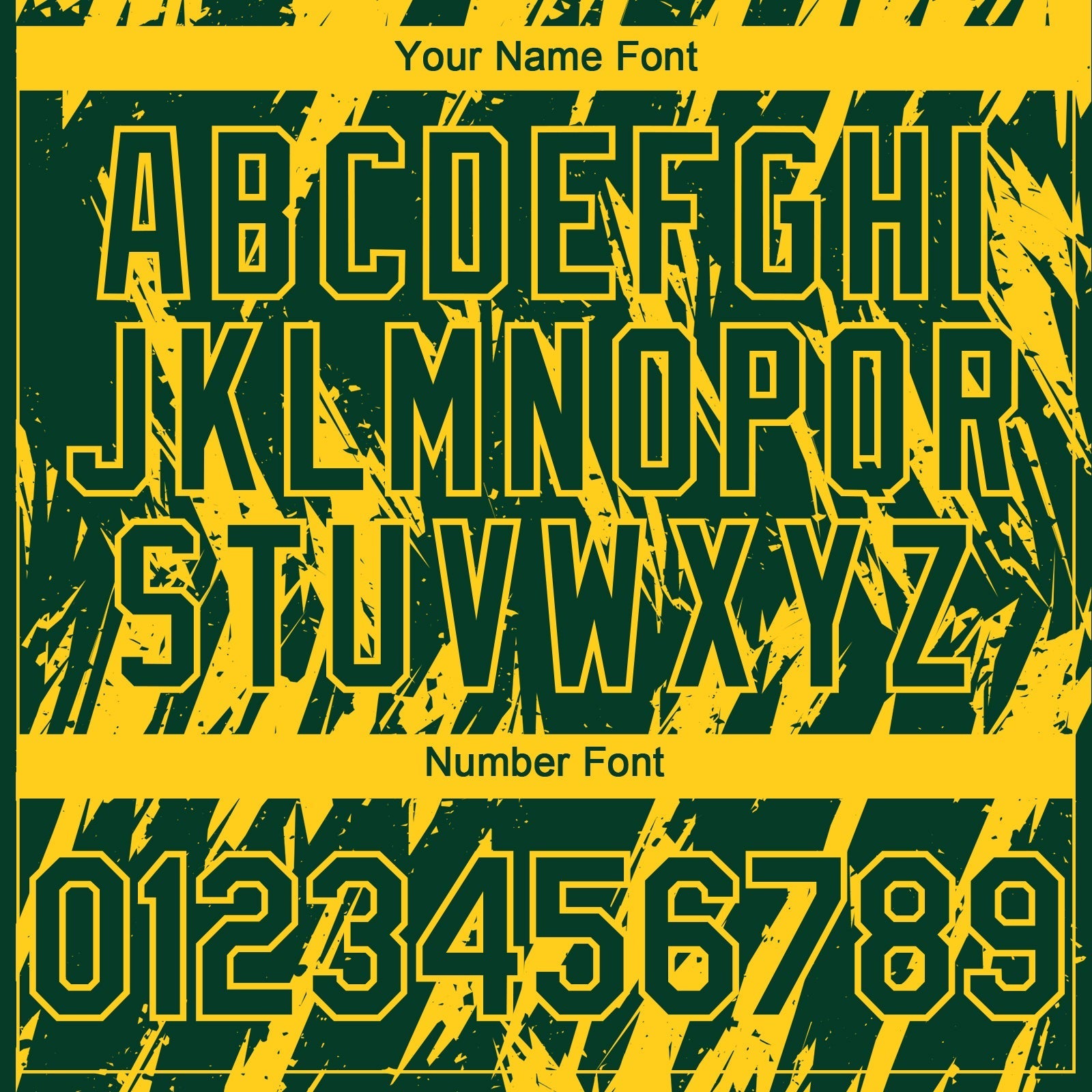 Custom Green Yellow Splatter Torn Sharp Brush Stroke Authentic Baseball Jersey baseball jersey product view 5