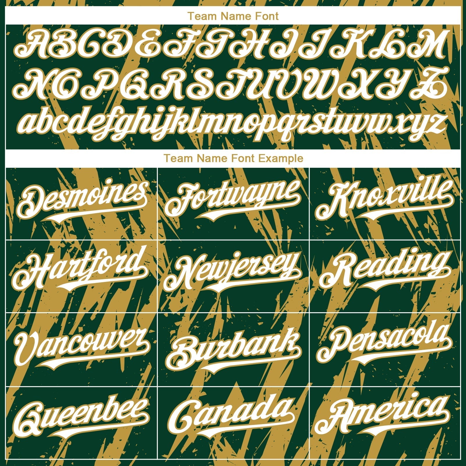 Custom Green White-Old Gold Splatter Torn Sharp Brush Stroke Authentic Baseball Jersey baseball jersey product view 4