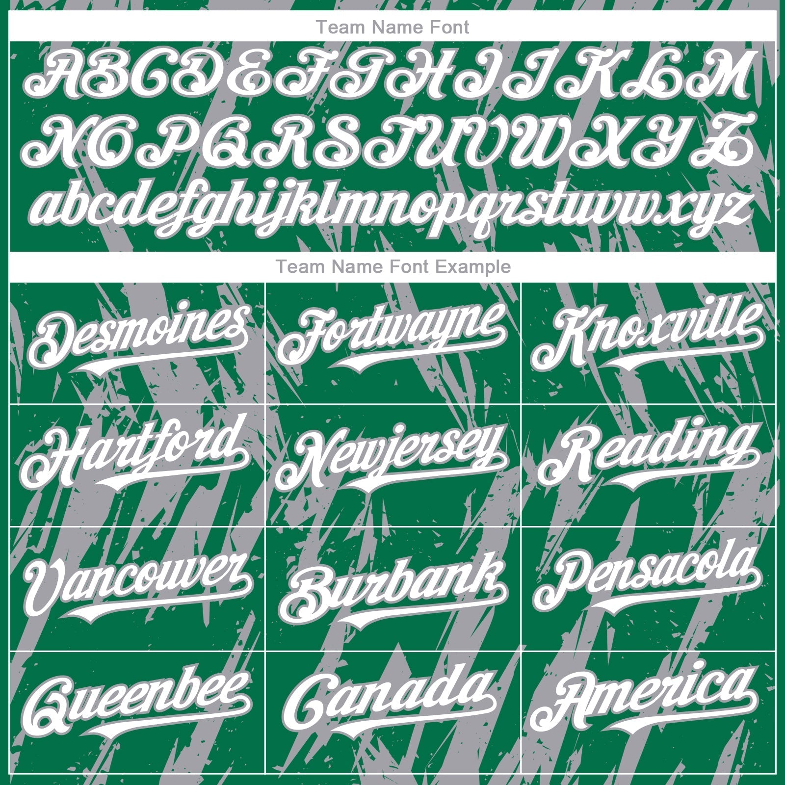 Custom Kelly Green White-Gray Splatter Torn Sharp Brush Stroke Authentic Baseball Jersey baseball jersey product view 4