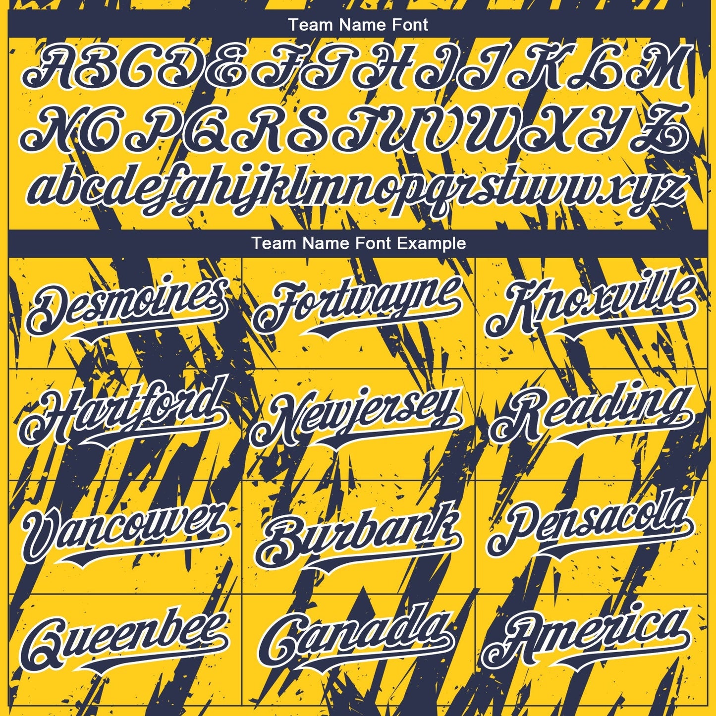 Custom Yellow Navy-White Splatter Torn Sharp Brush Stroke Authentic Baseball Jersey baseball jersey product view 4