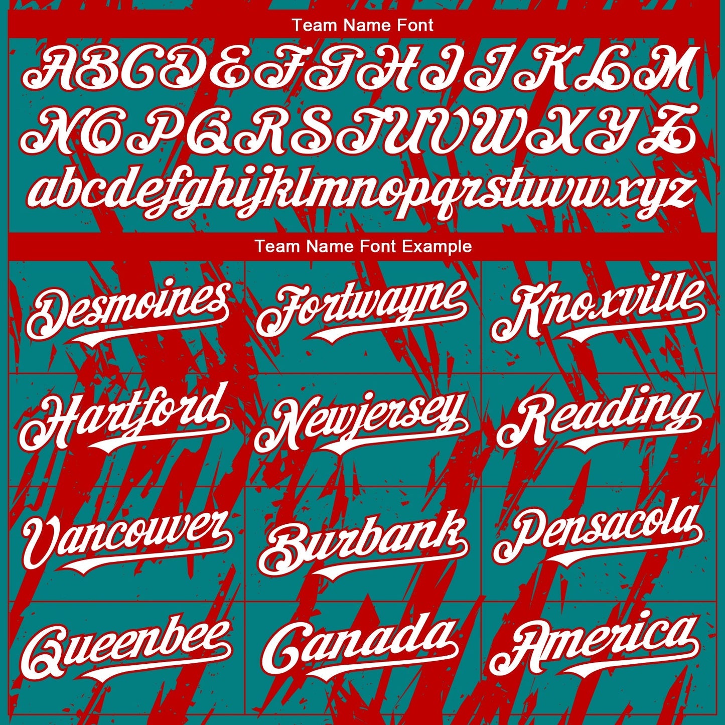 Custom Teal White-Red Splatter Torn Sharp Brush Stroke Authentic Baseball Jersey baseball jersey product view 4