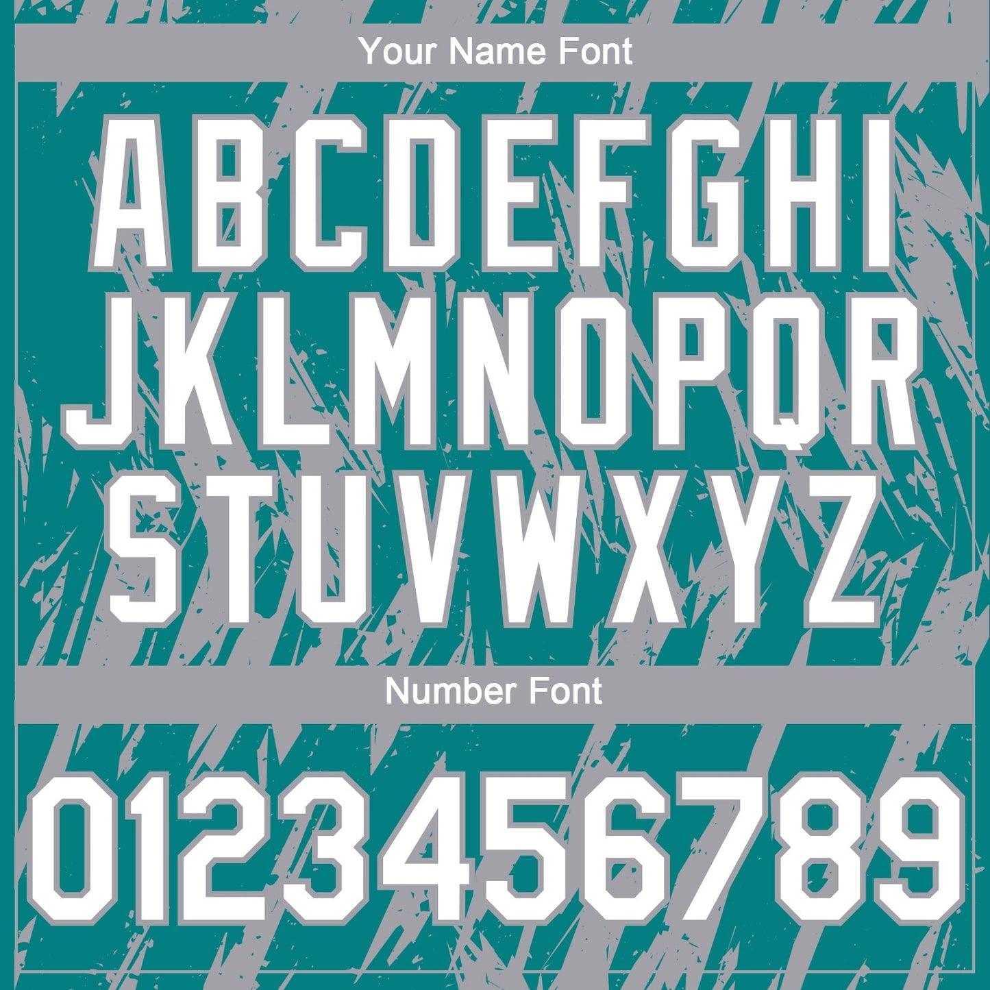 Custom Teal White-Gray Splatter Torn Sharp Brush Stroke Authentic Baseball Jersey baseball jersey product view 5