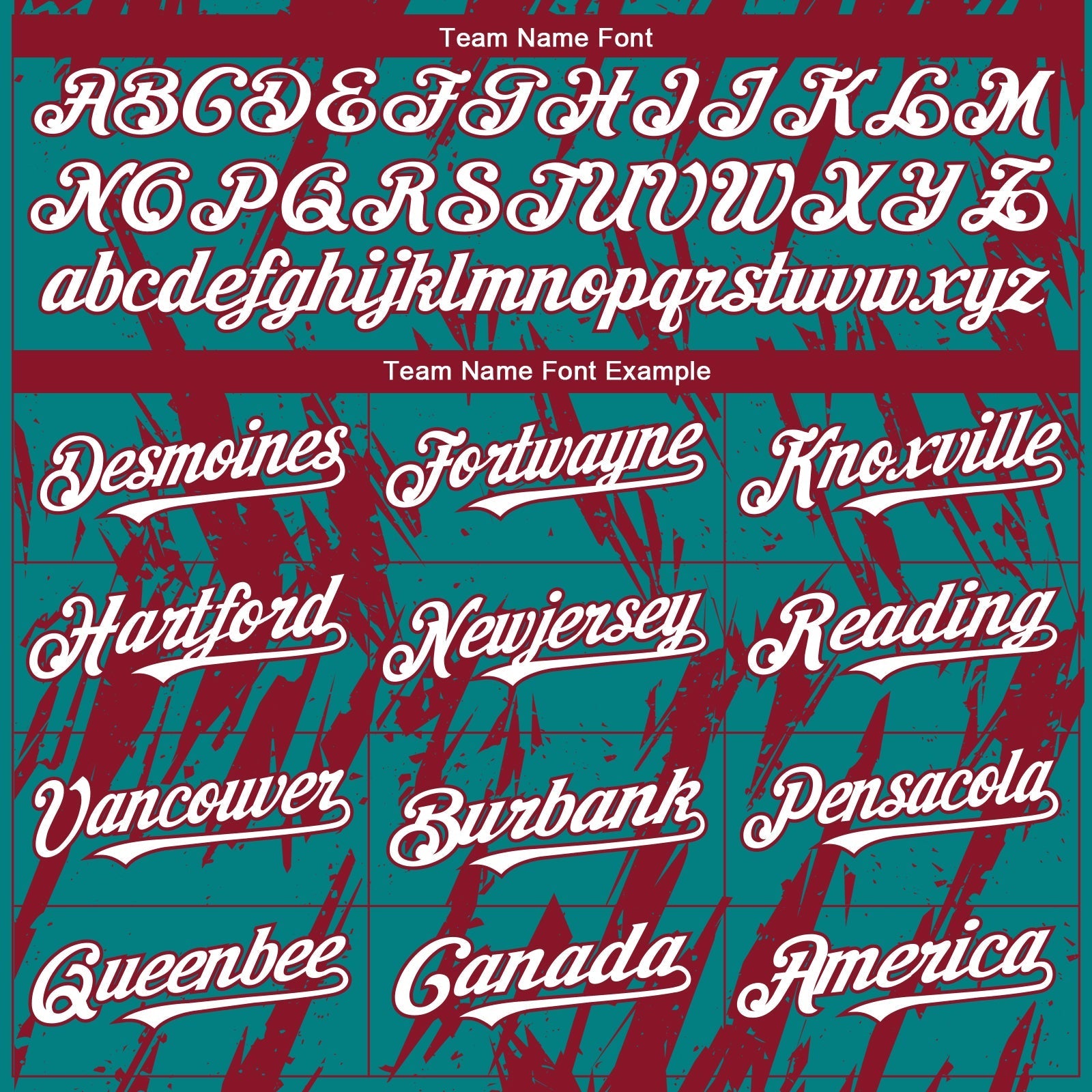 Custom Teal White-Crimson Splatter Torn Sharp Brush Stroke Authentic Baseball Jersey baseball jersey product view 4