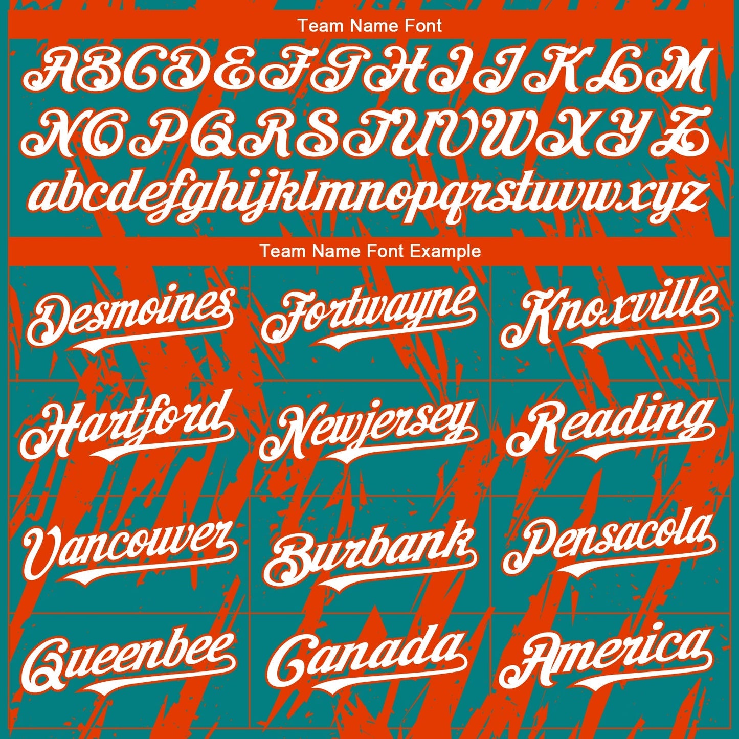 Custom Teal White-Orange Splatter Torn Sharp Brush Stroke Authentic Baseball Jersey baseball jersey product view 4