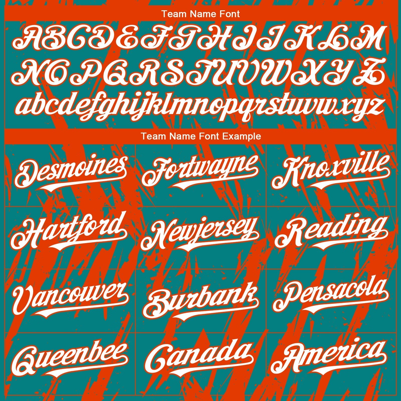 Custom Teal White-Orange Splatter Torn Sharp Brush Stroke Authentic Baseball Jersey baseball jersey product view 4