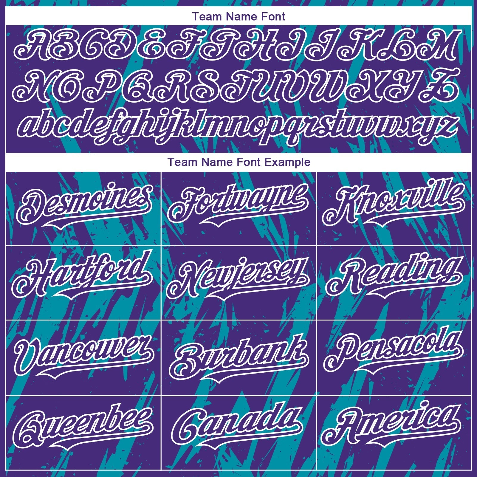 Custom Purple White-Teal Splatter Torn Sharp Brush Stroke Authentic Baseball Jersey baseball jersey product view 4