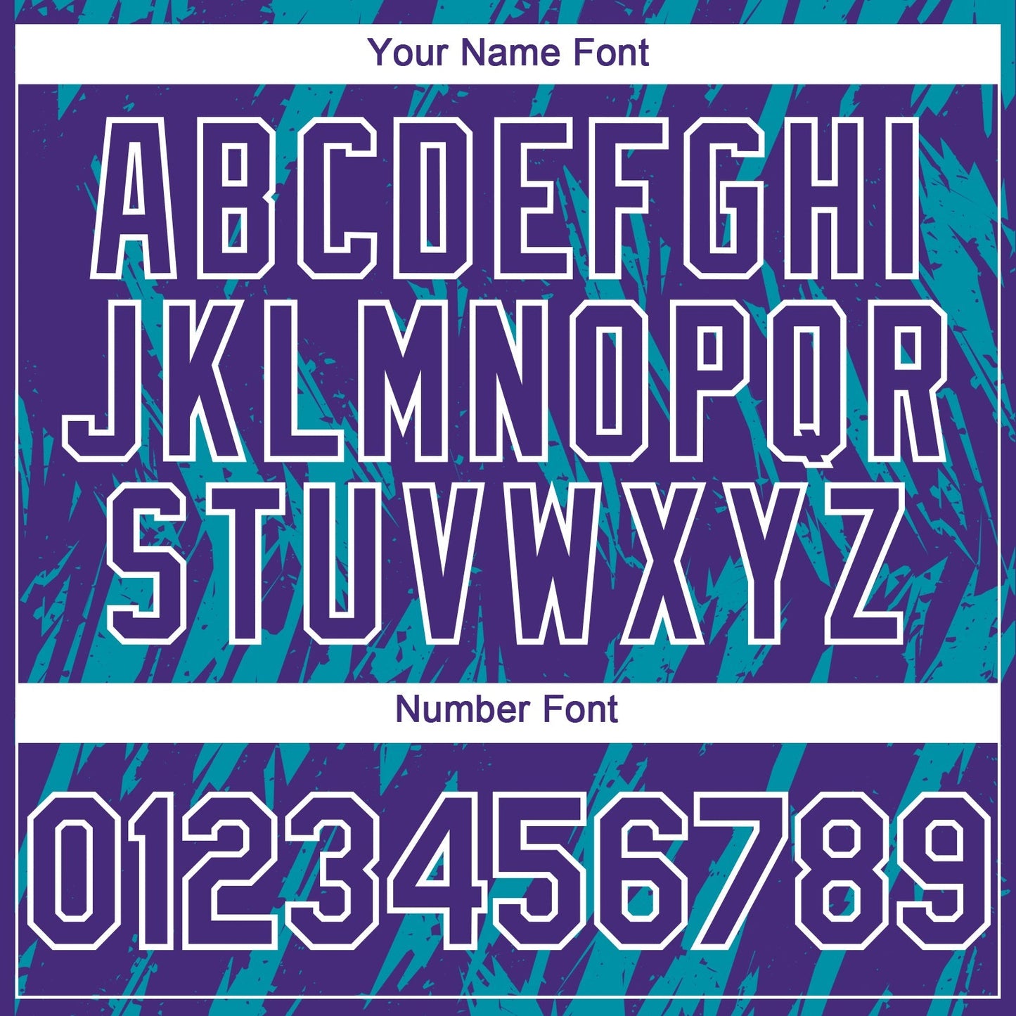 Custom Purple White-Teal Splatter Torn Sharp Brush Stroke Authentic Baseball Jersey baseball jersey product view 5
