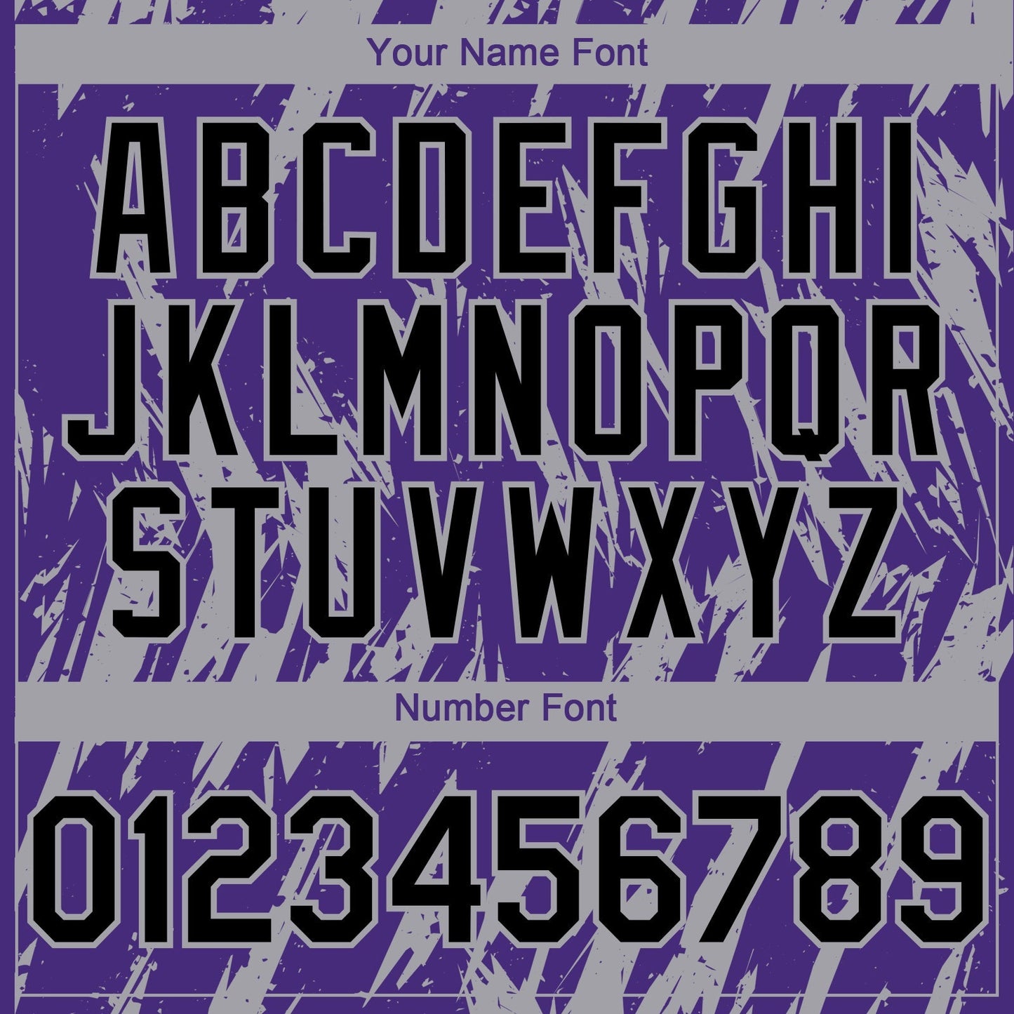 Custom Purple Gray Splatter Torn Sharp Brush Stroke Authentic Baseball Jersey baseball jersey product view 5