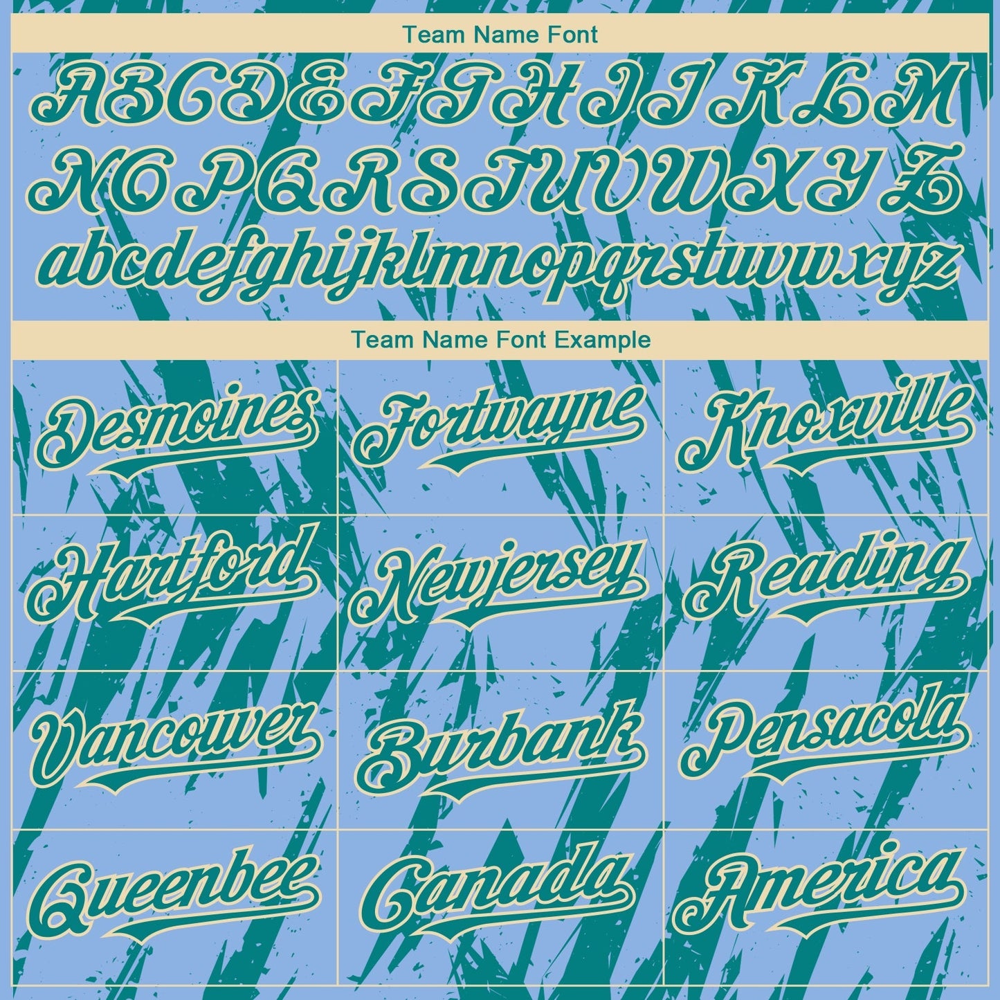 Custom Light Blue Teal-Cream Splatter Torn Sharp Brush Stroke Authentic Baseball Jersey baseball jersey product view 4
