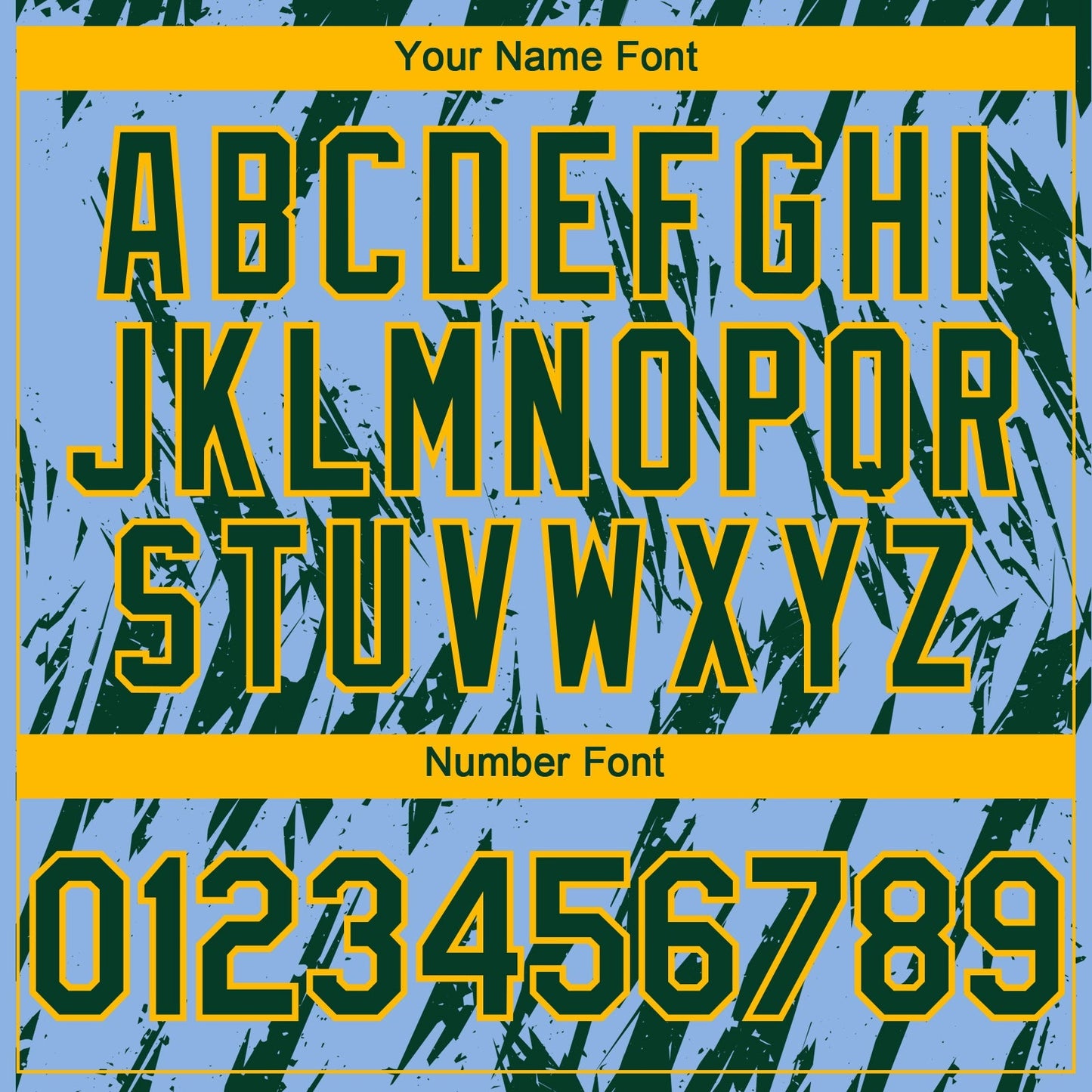 Custom Light Blue Green-Gold Splatter Torn Sharp Brush Stroke Authentic Baseball Jersey baseball jersey product view 5