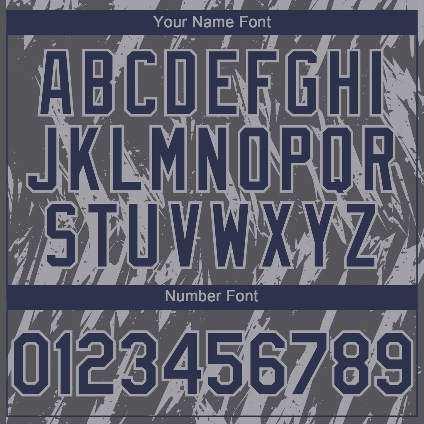 Custom Steel Gray Navy-Gray Splatter Torn Sharp Brush Stroke Authentic Baseball Jersey baseball jersey product view 5