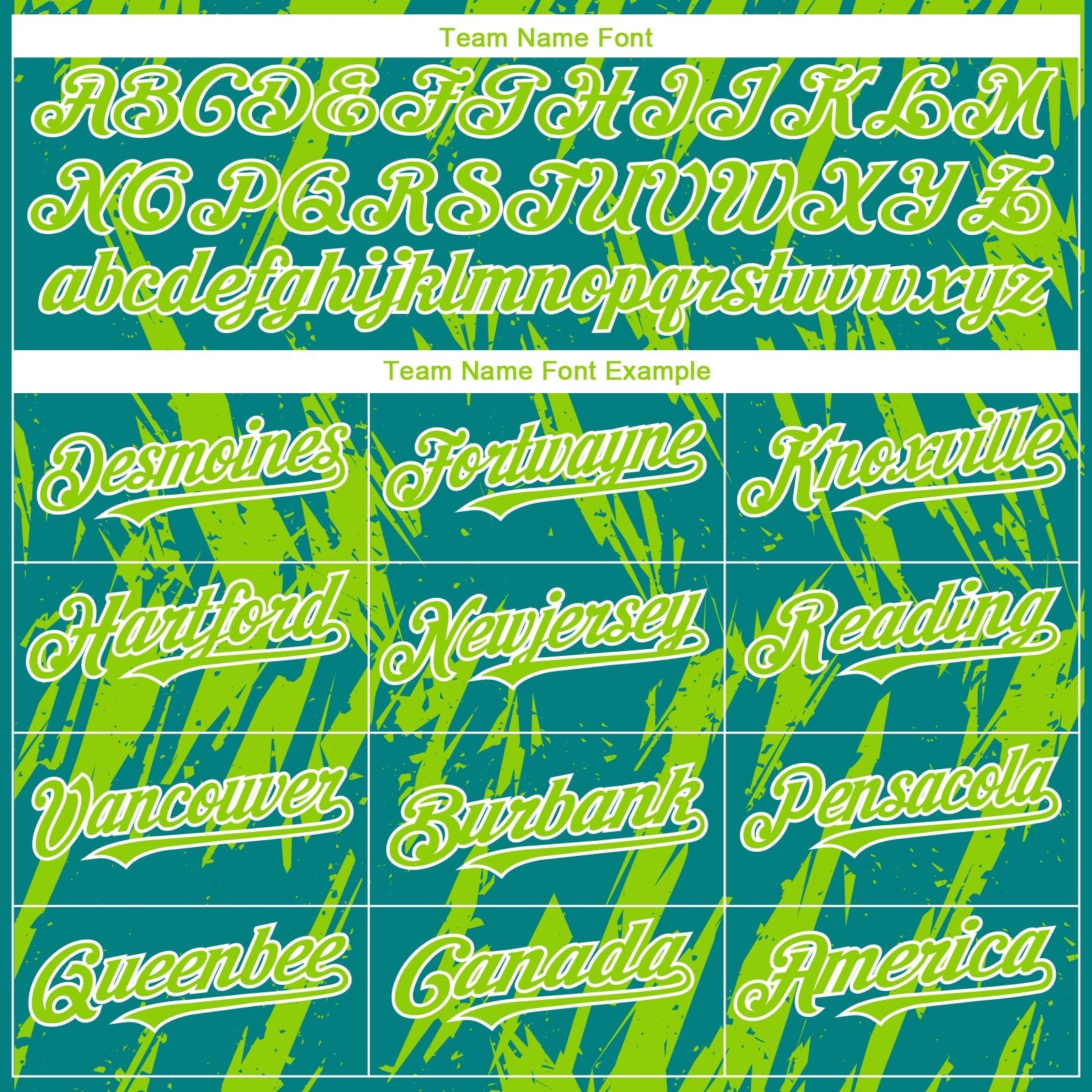 Custom Teal Neon Green-White Splatter Torn Sharp Brush Stroke Authentic Baseball Jersey baseball jersey product view 4
