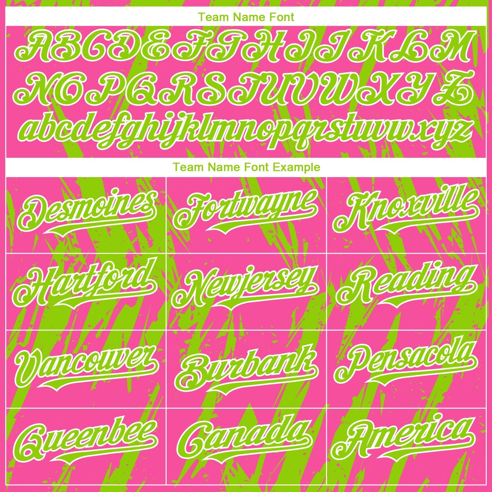 Custom Pink Neon Green-White Splatter Torn Sharp Brush Stroke Authentic Baseball Jersey baseball jersey product view 4