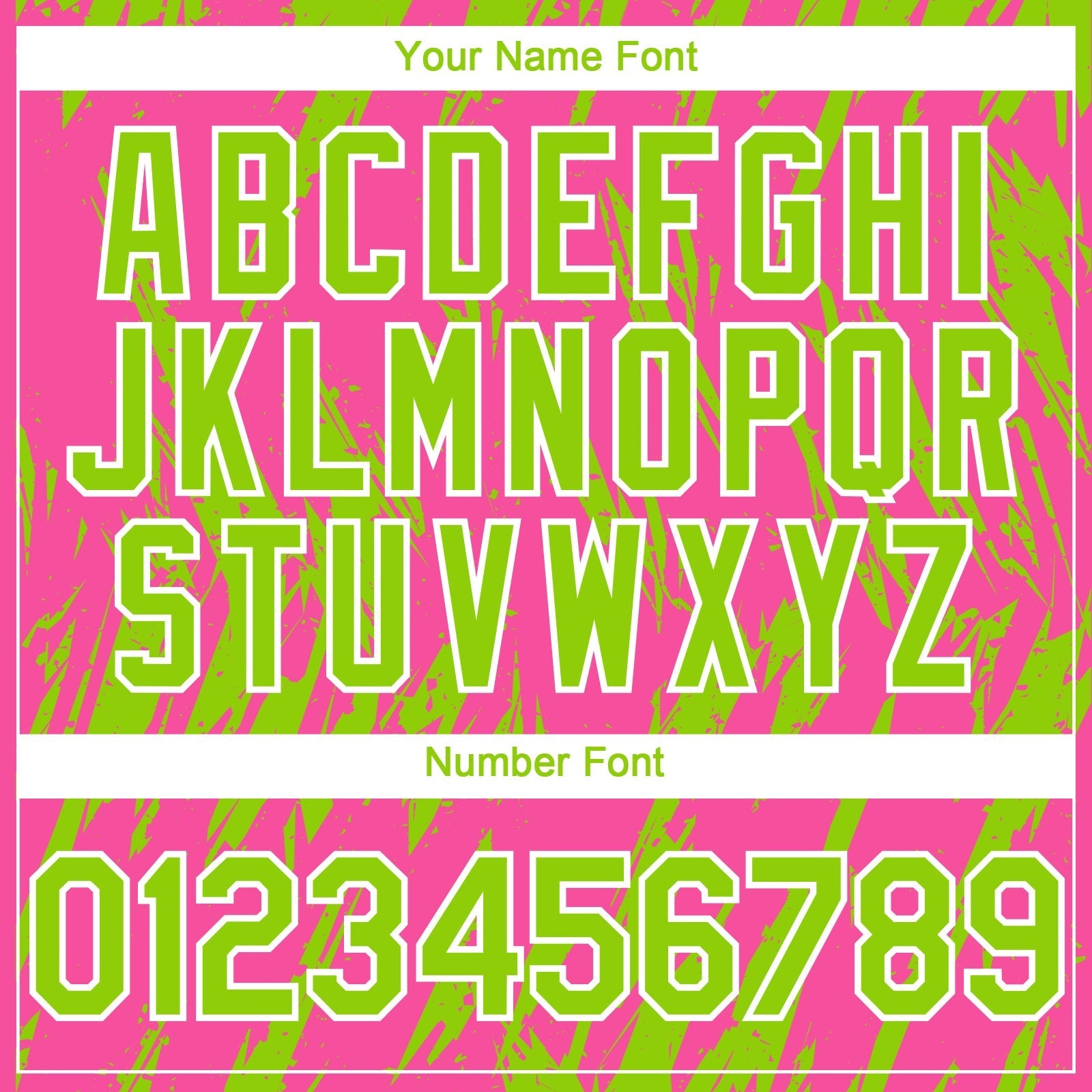 Custom Pink Neon Green-White Splatter Torn Sharp Brush Stroke Authentic Baseball Jersey baseball jersey product view 5