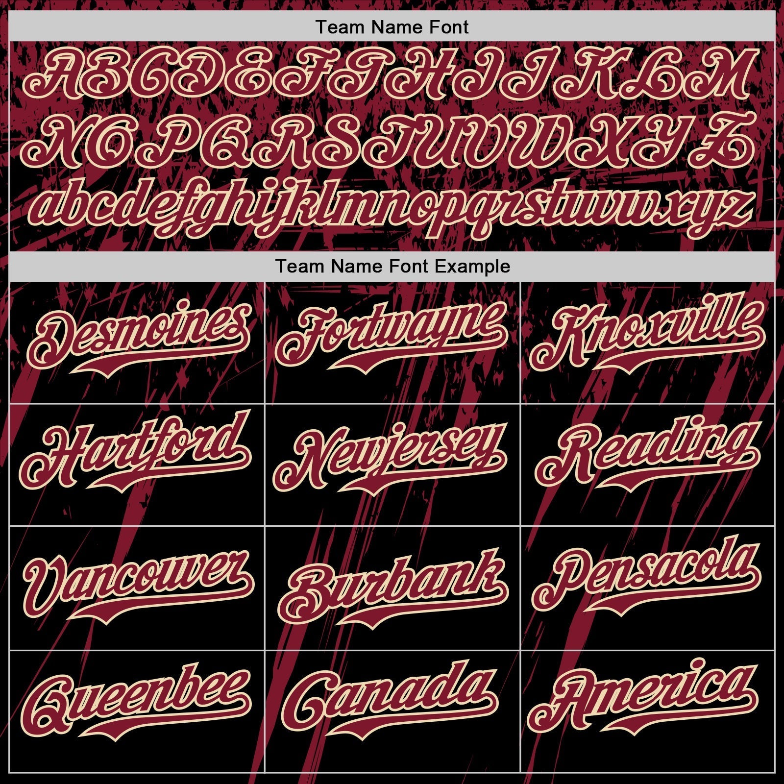Custom Black Crimson-Cream Distressed Scratch Brush Stroke Authentic Baseball Jersey baseball jersey product view 4
