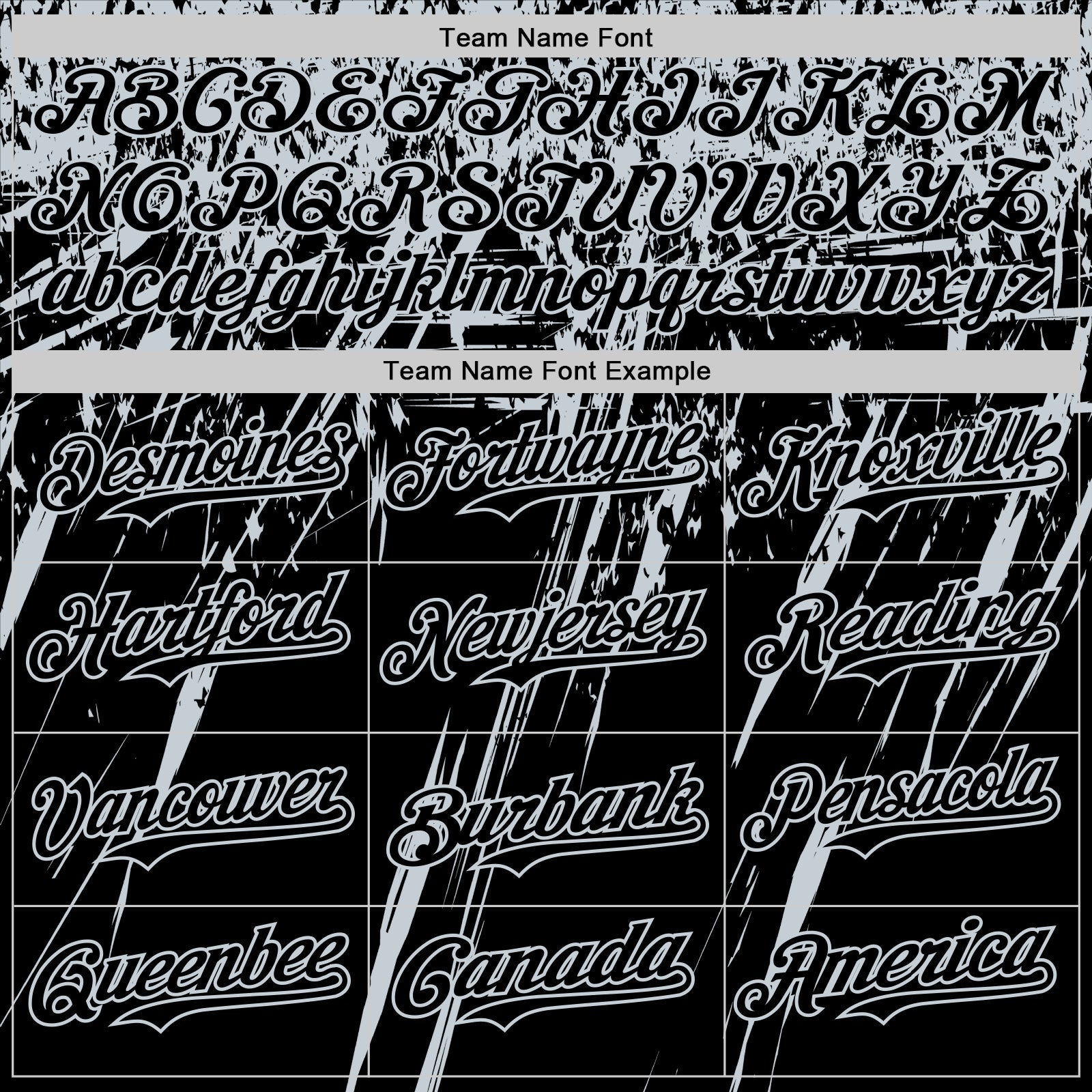 Custom Black Silver Distressed Scratch Brush Stroke Authentic Baseball Jersey baseball jersey product view 4