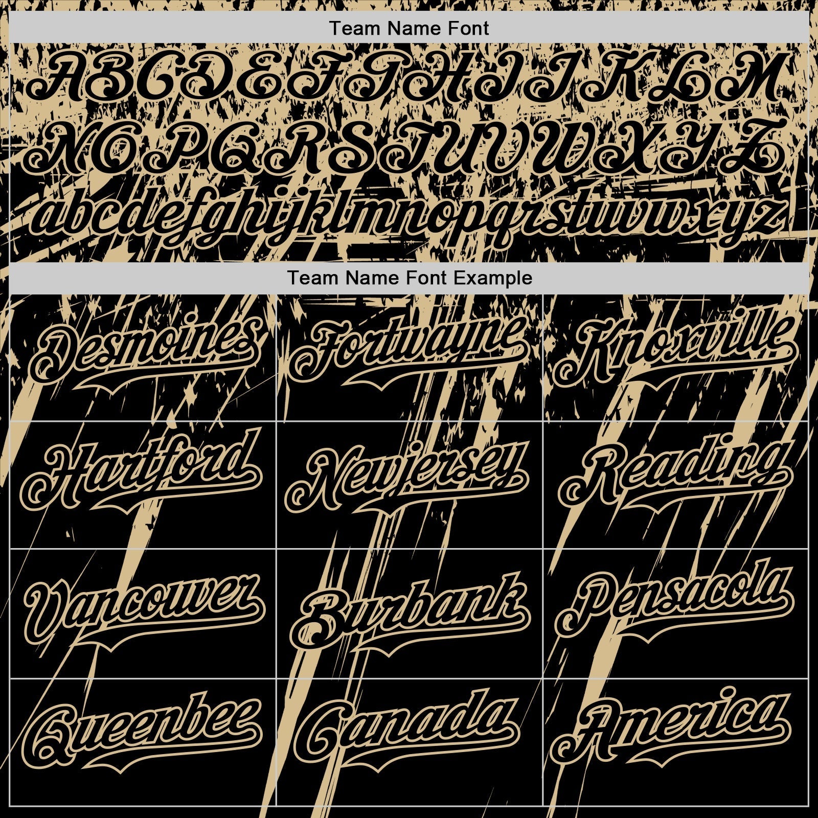 Custom Black Vegas Gold Distressed Scratch Brush Stroke Authentic Baseball Jersey baseball jersey product view 4