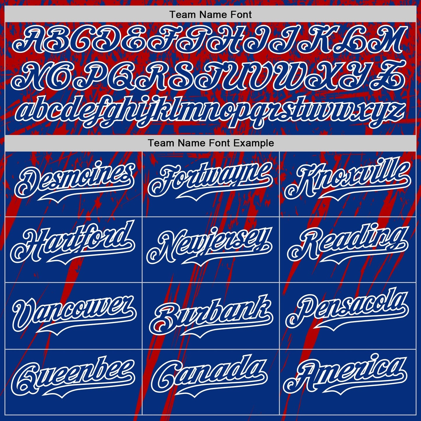 Custom Royal Red-White Distressed Scratch Brush Stroke Authentic Baseball Jersey baseball jersey product view 4