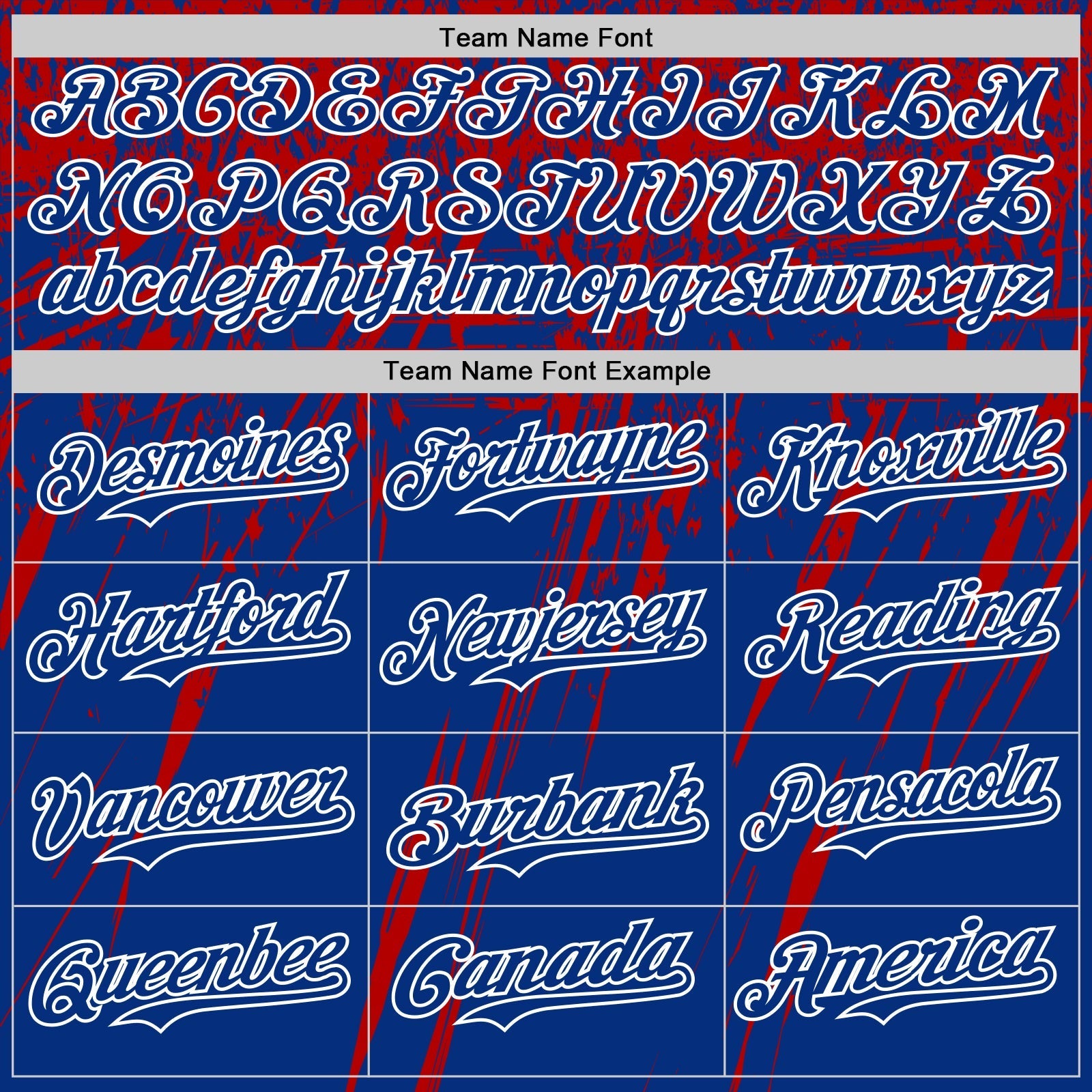 Custom Royal Red-White Distressed Scratch Brush Stroke Authentic Baseball Jersey baseball jersey product view 4