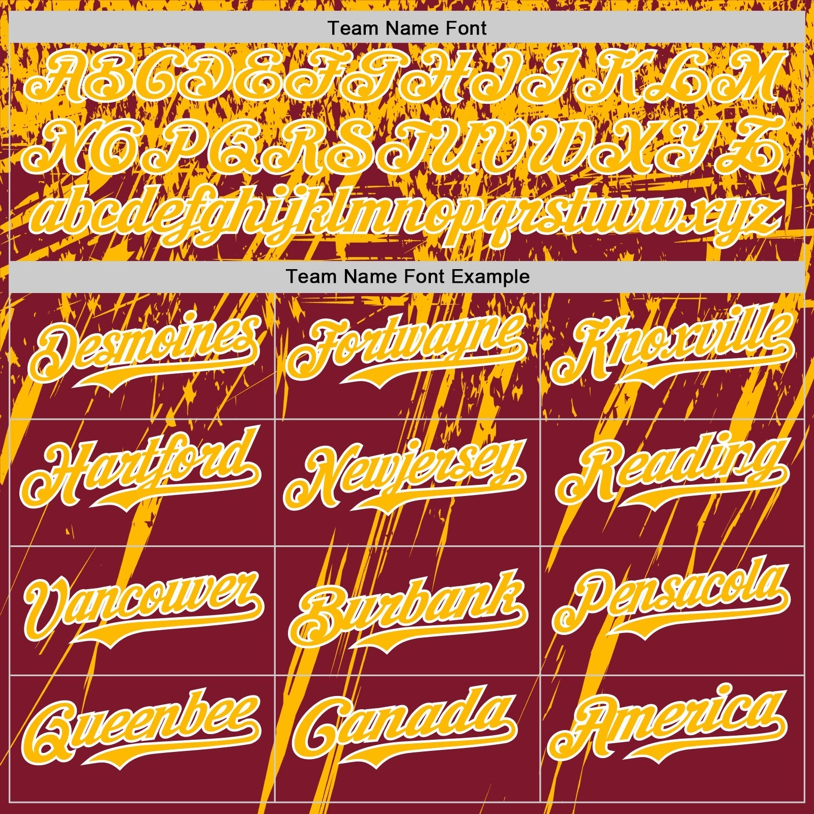 Custom Crimson Gold-White Distressed Scratch Brush Stroke Authentic Baseball Jersey baseball jersey product view 4