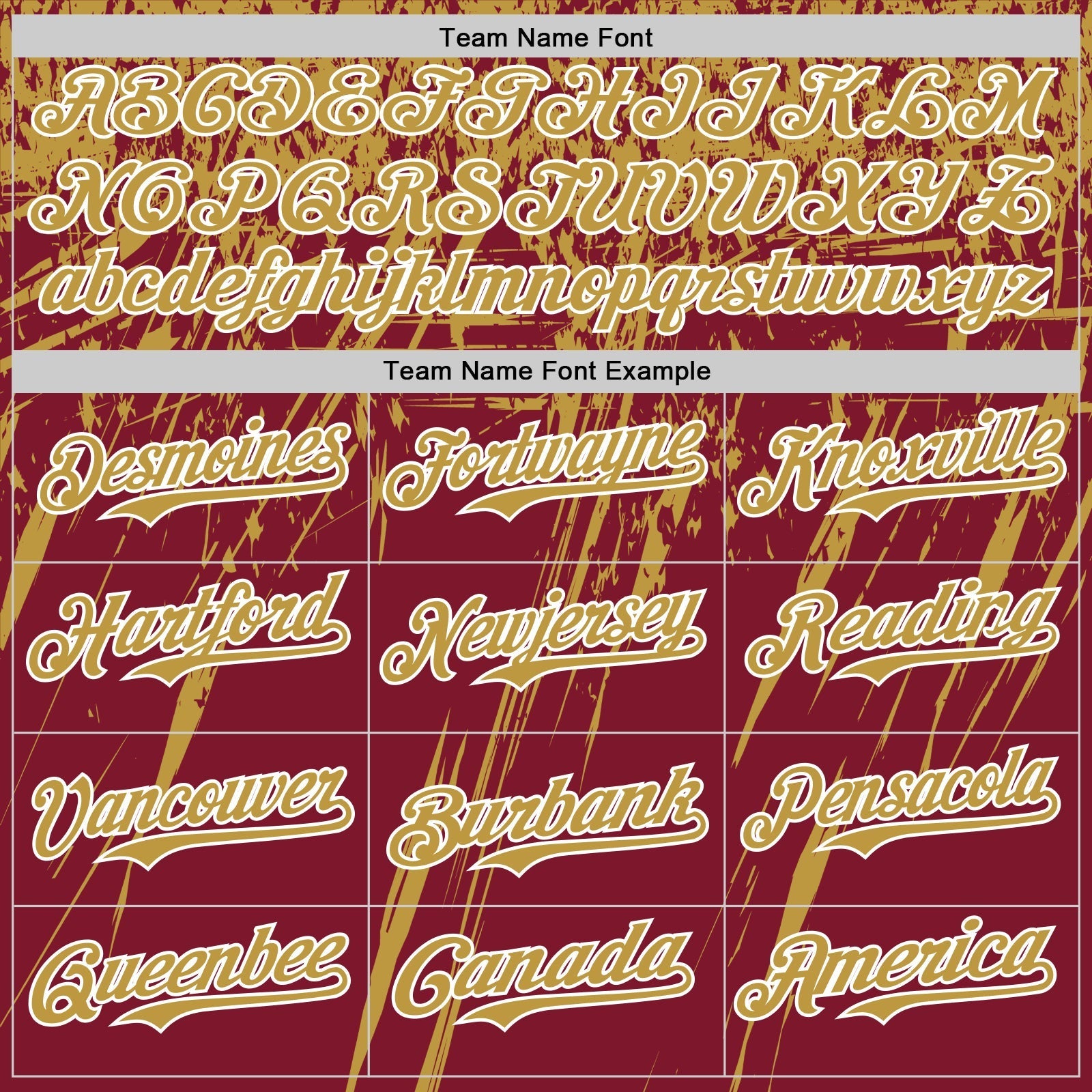 Custom Crimson Old Gold-White Distressed Scratch Brush Stroke Authentic Baseball Jersey baseball jersey product view 4