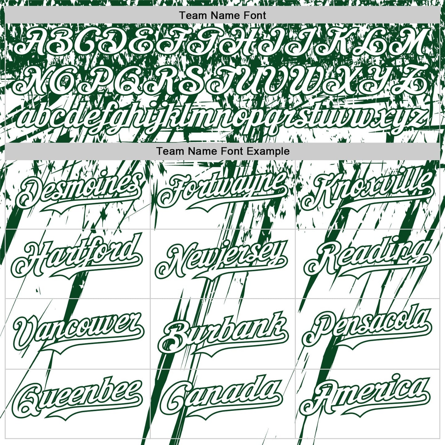 Custom White Green Distressed Scratch Brush Stroke Authentic Baseball Jersey baseball jersey product view 4