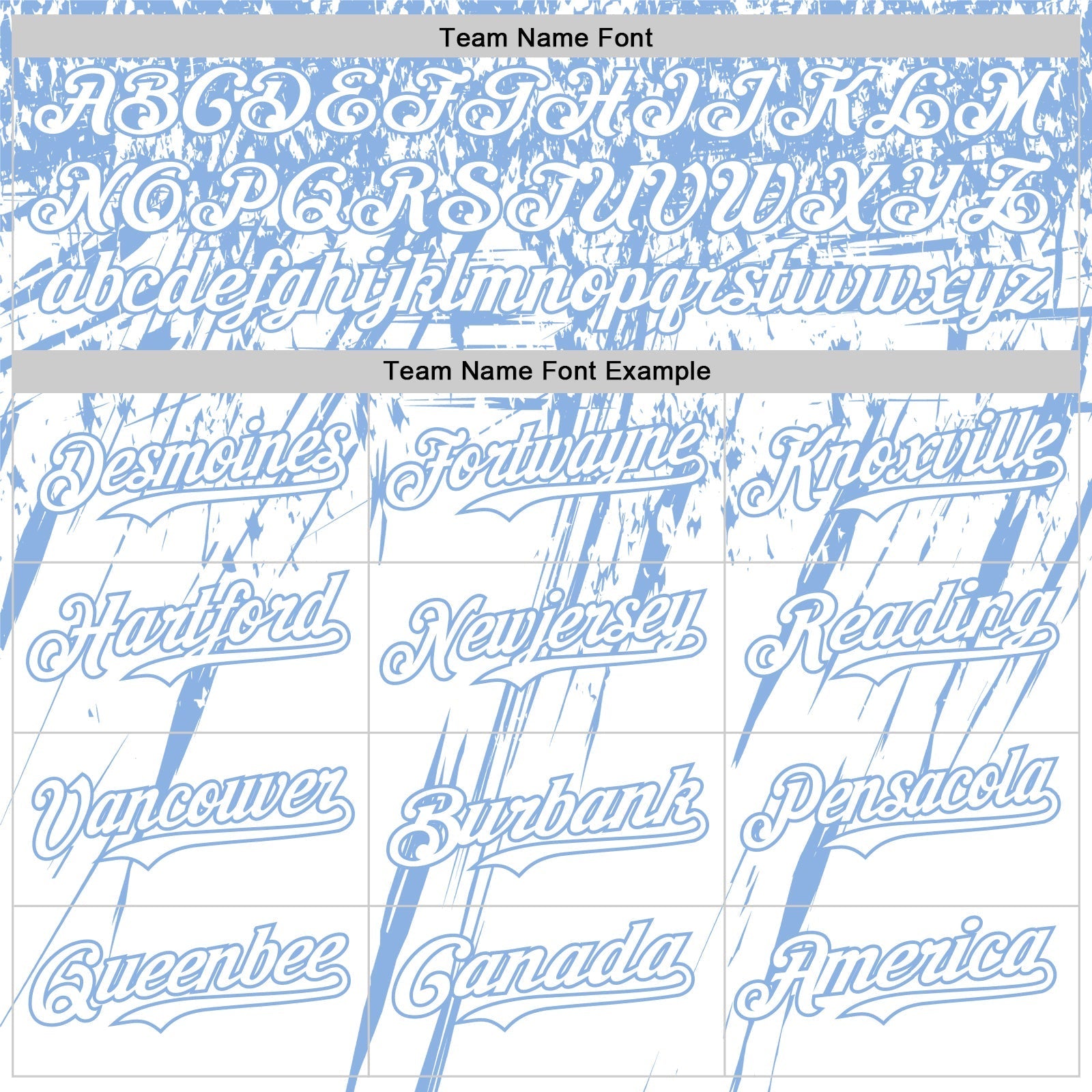 Custom White Light Blue Distressed Scratch Brush Stroke Authentic Baseball Jersey baseball jersey product view 4