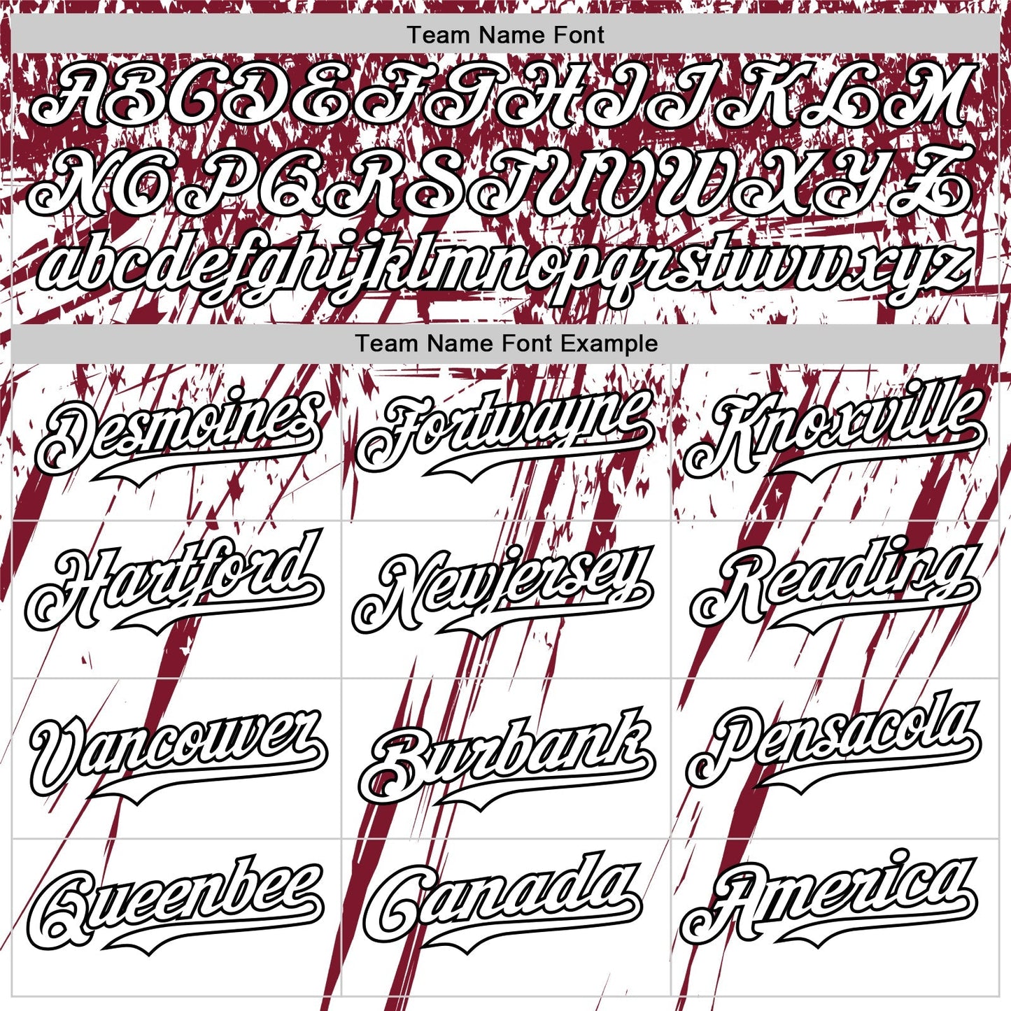 Custom White Crimson-Black Distressed Scratch Brush Stroke Authentic Baseball Jersey baseball jersey product view 4