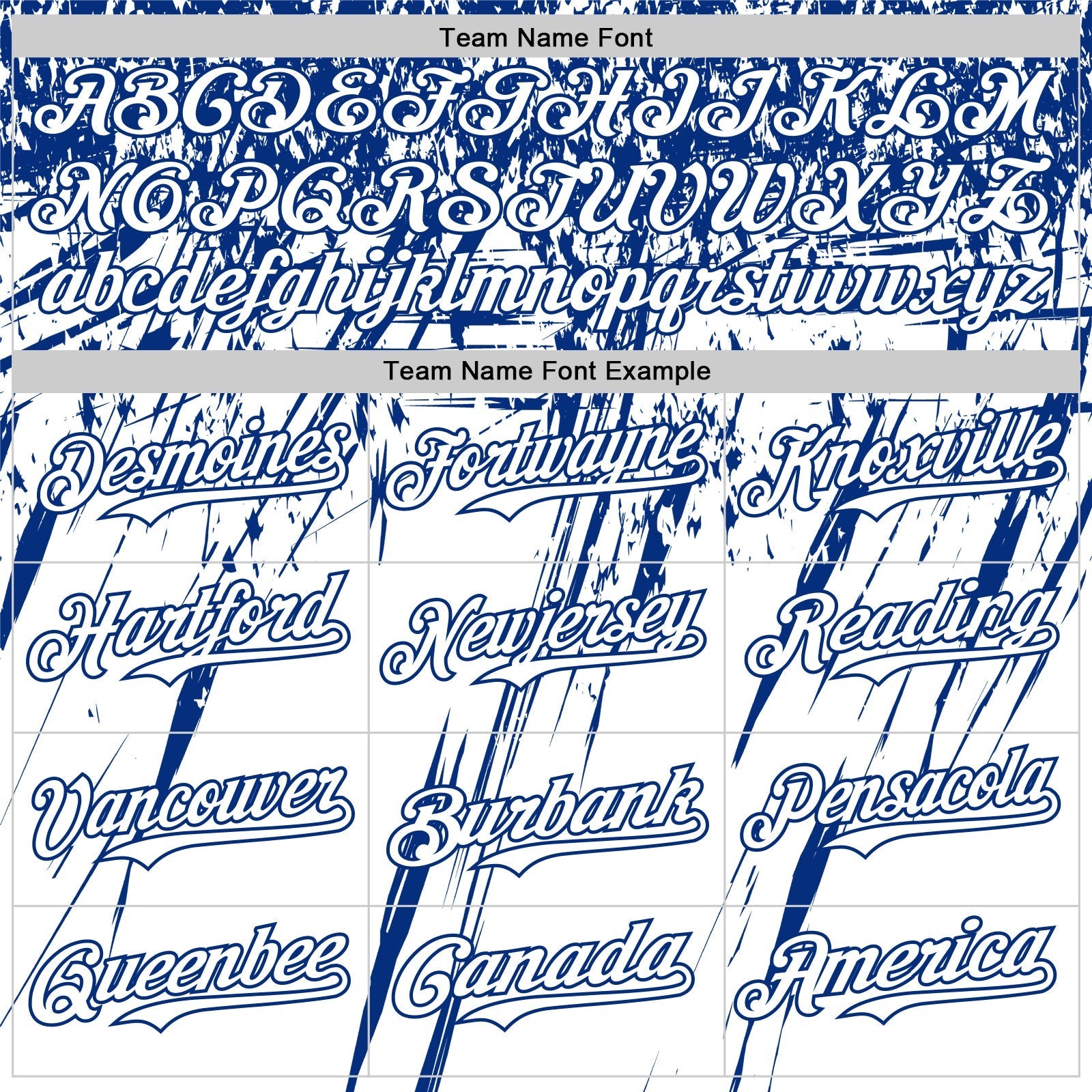 Custom White Royal Distressed Scratch Brush Stroke Authentic Baseball Jersey baseball jersey product view 4
