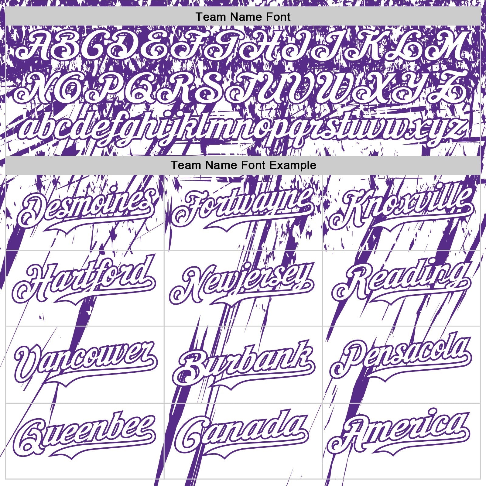 Custom White Purple Distressed Scratch Brush Stroke Authentic Baseball Jersey baseball jersey product view 4