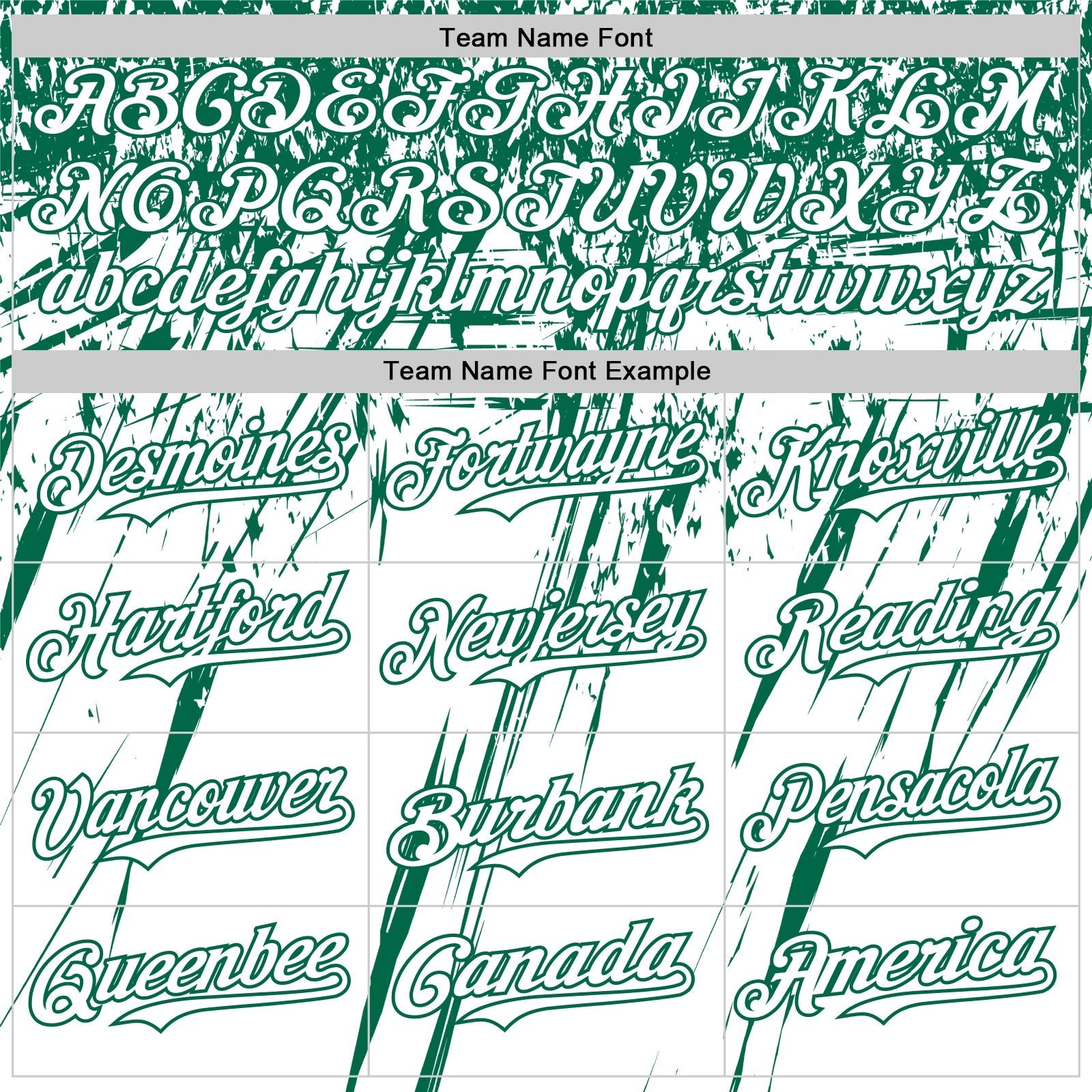 Custom White Kelly Green Distressed Scratch Brush Stroke Authentic Baseball Jersey baseball jersey product view 4