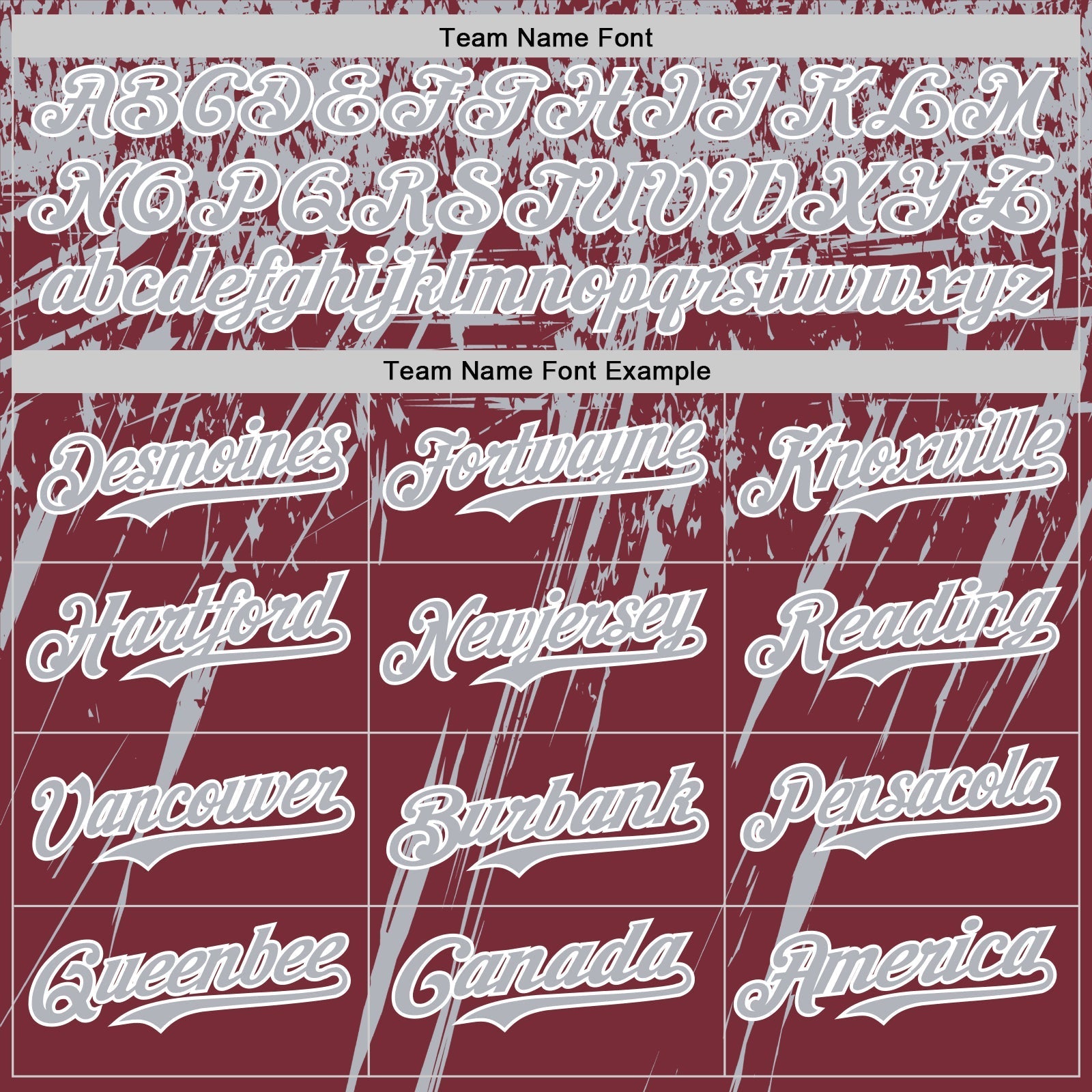 Custom Burgundy Gray-White Distressed Scratch Brush Stroke Authentic Baseball Jersey baseball jersey product view 4