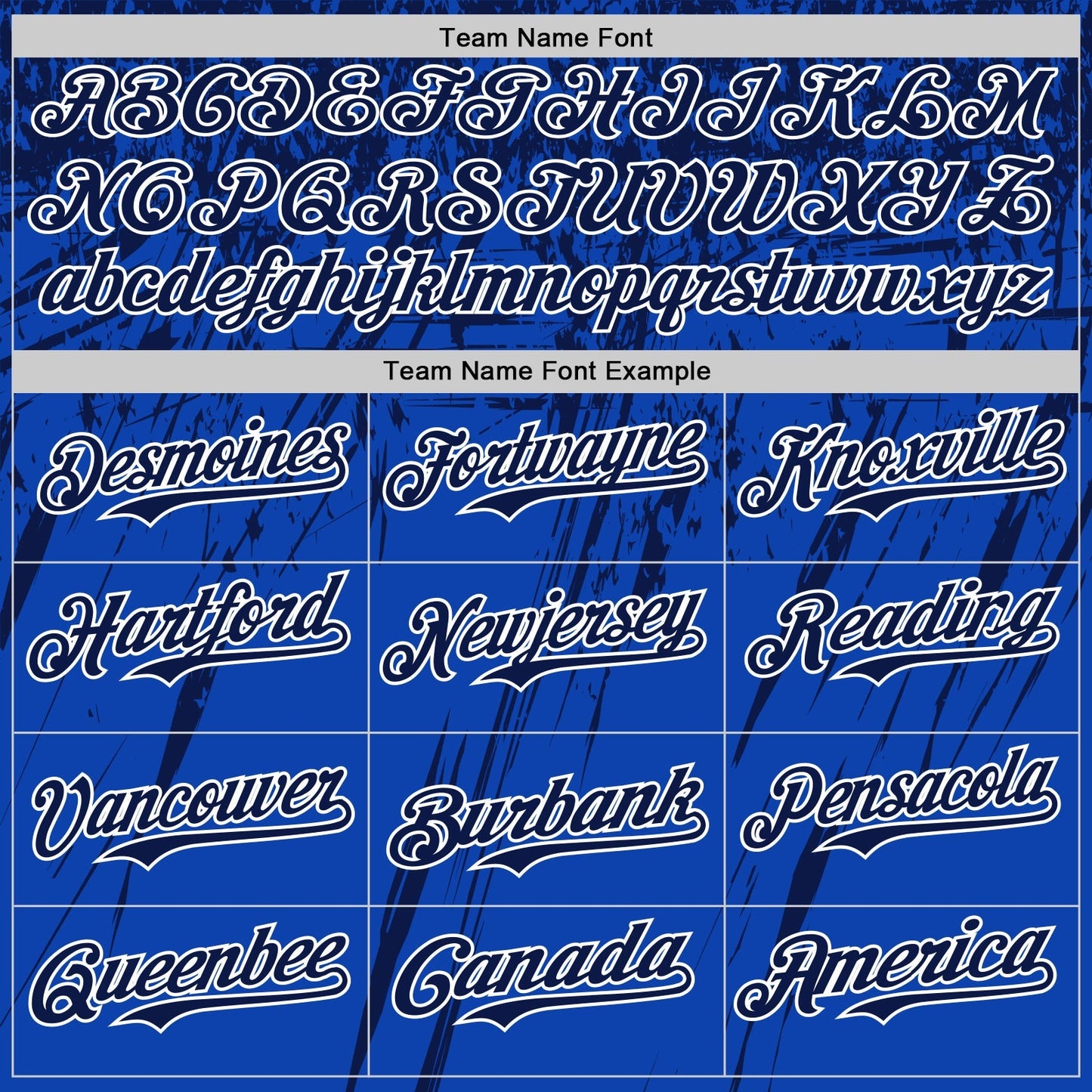 Custom Thunder Blue Navy-White Distressed Scratch Brush Stroke Authentic Baseball Jersey baseball jersey product view 4