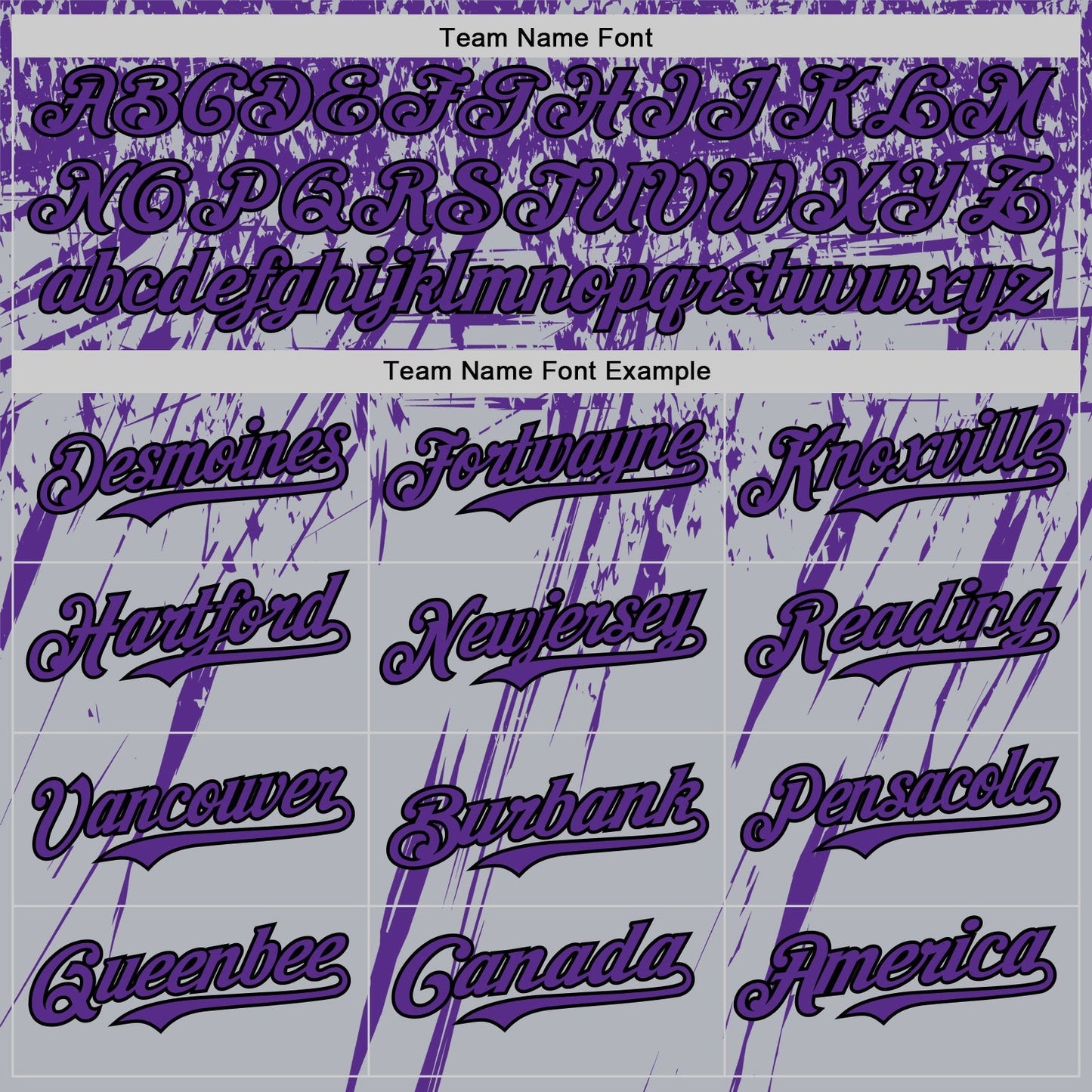 Custom Gray Purple-Black Distressed Scratch Brush Stroke Authentic Baseball Jersey baseball jersey product view 4