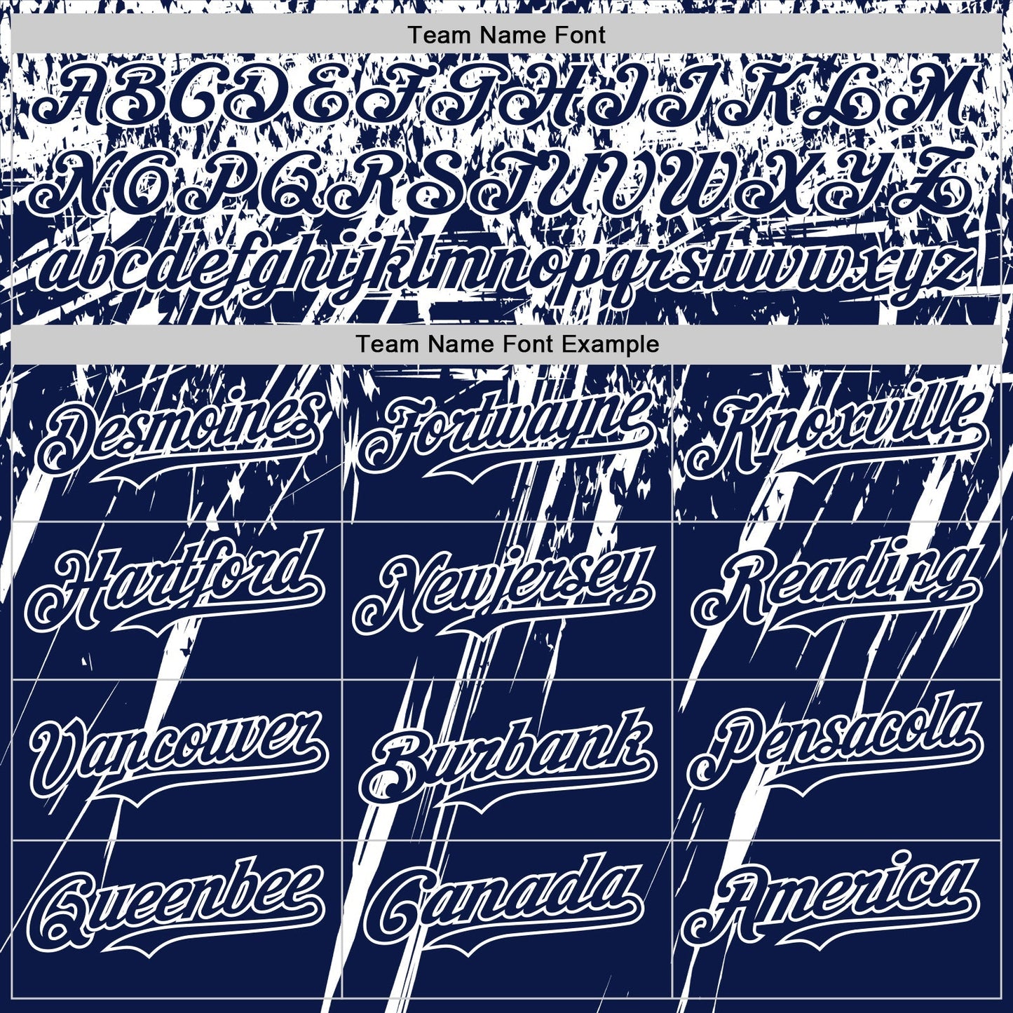 Custom Navy White Distressed Scratch Brush Stroke Authentic Baseball Jersey baseball jersey product view 4