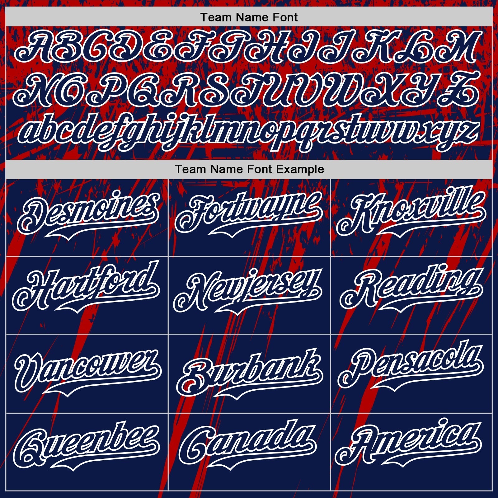 Custom Navy Red-White Distressed Scratch Brush Stroke Authentic Baseball Jersey baseball jersey product view 4